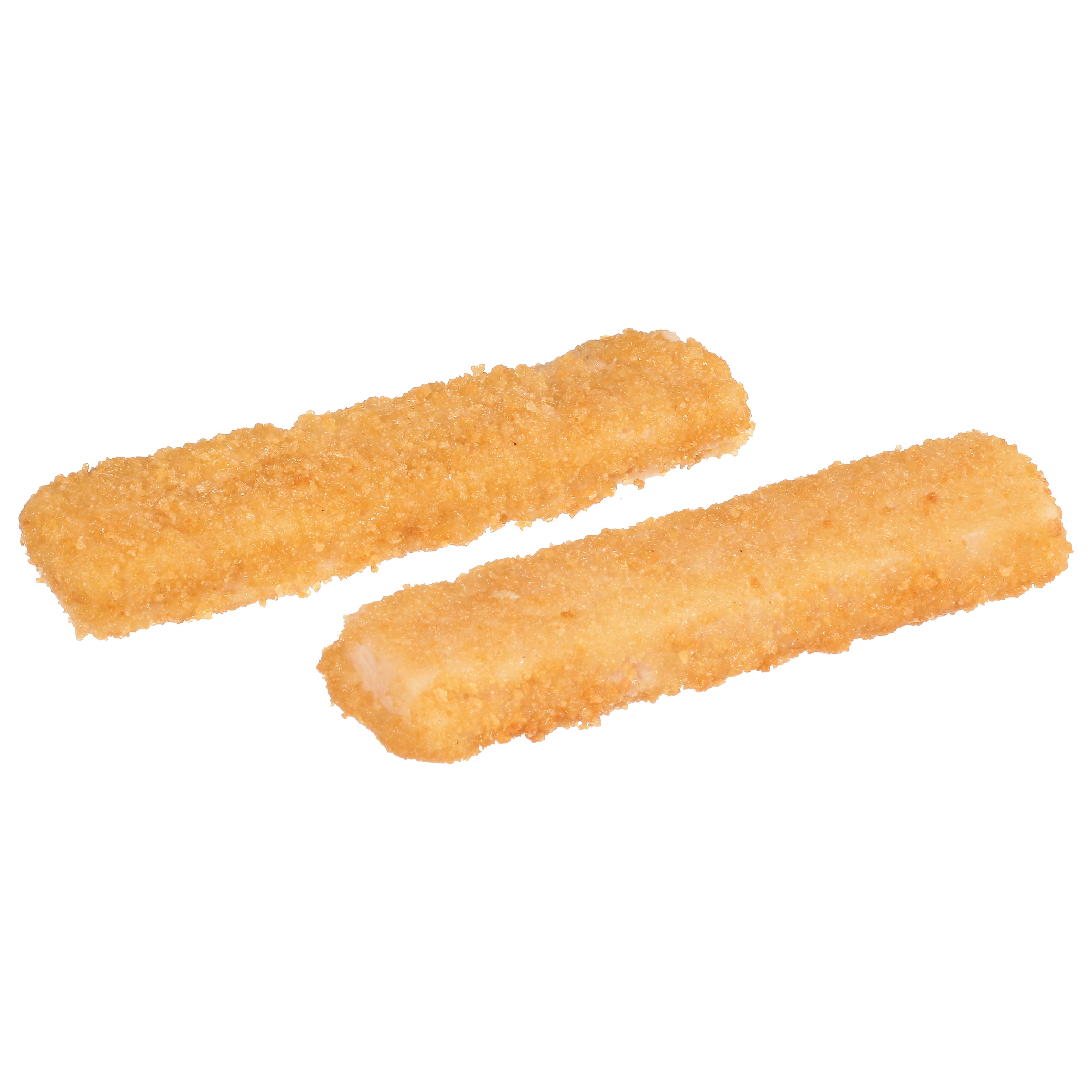 Oven Ready Whole Grain Golden Crunchybreaded Alaska Pollock Sticks Msc 5 Pound Each - 4 Per Case.