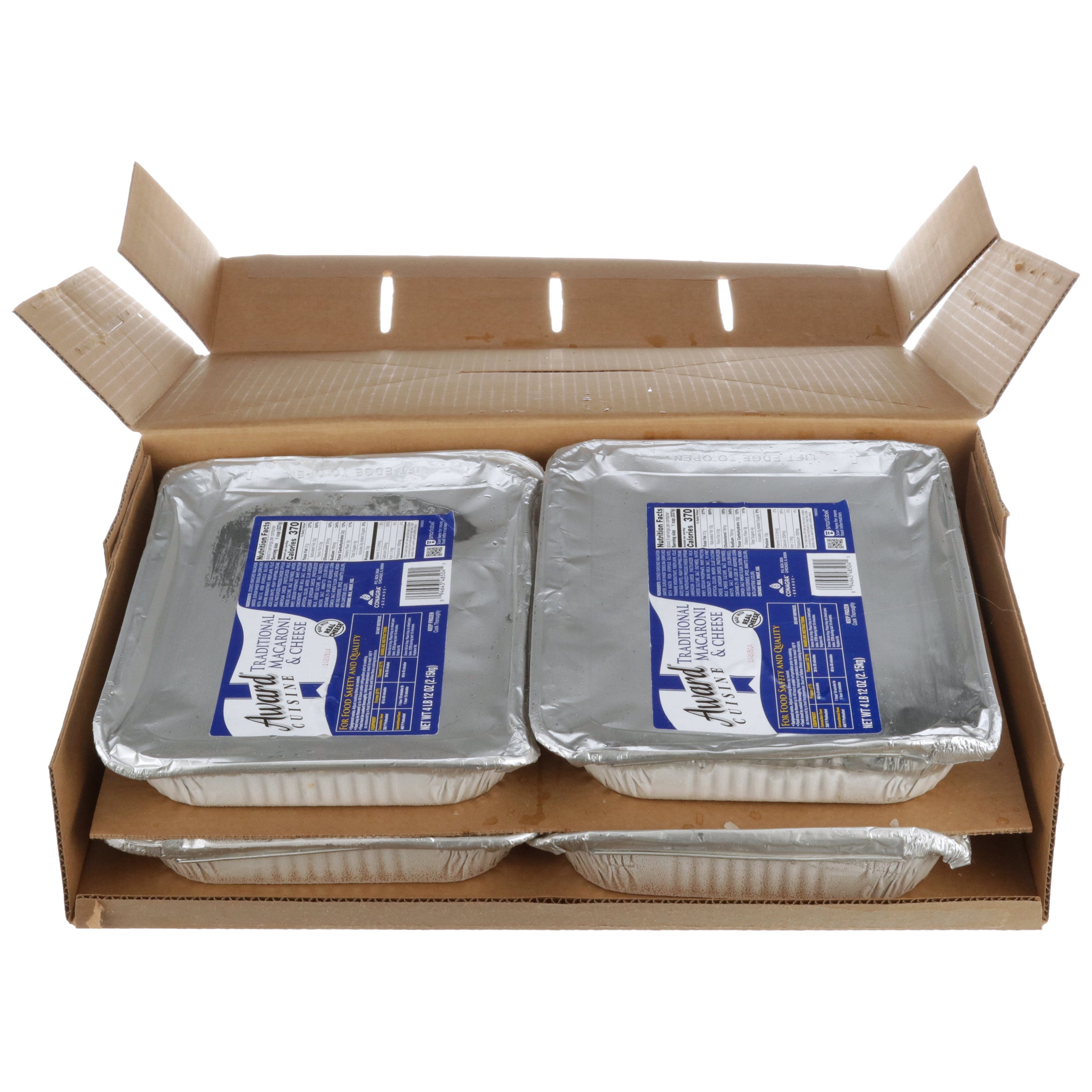 Award Cuisine Mac N Cheese 76 Ounce Size - 4 Per Case.