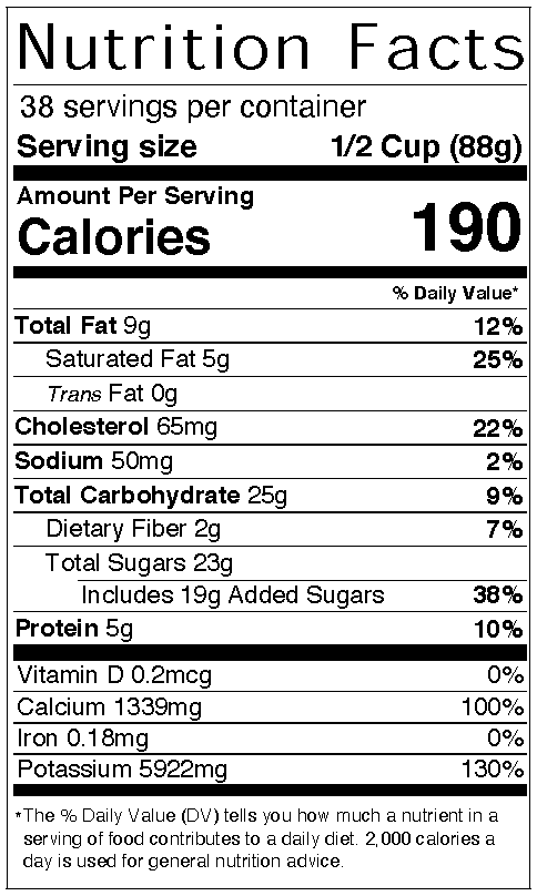 Villa Dolce Belgian Dark Chocolate Gelato 5 Liter - 1 Per Case.