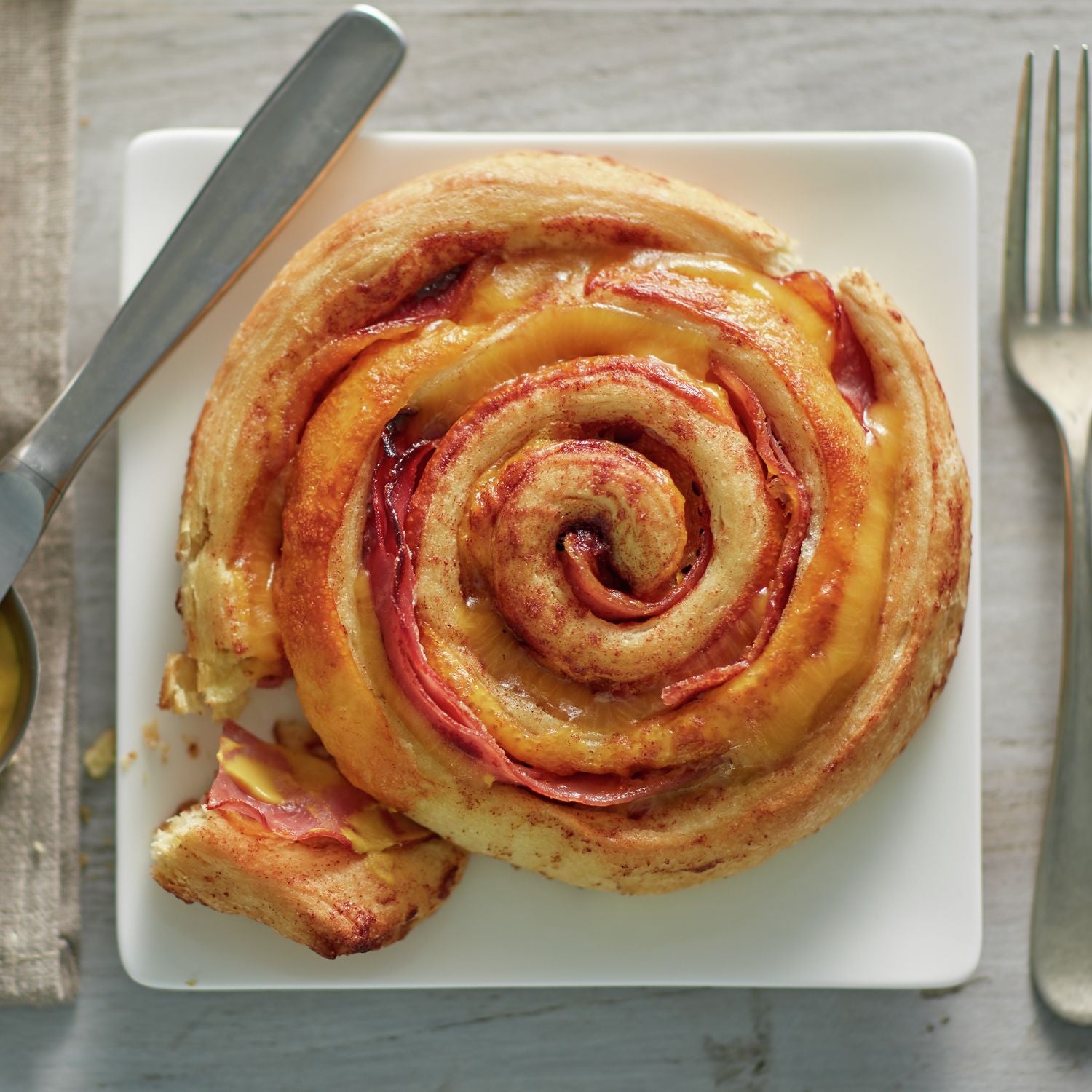 Pillsbury Plus™ Frozen Cinnamon Roll Dough 24.37 Pound Each - 1 Per Case.