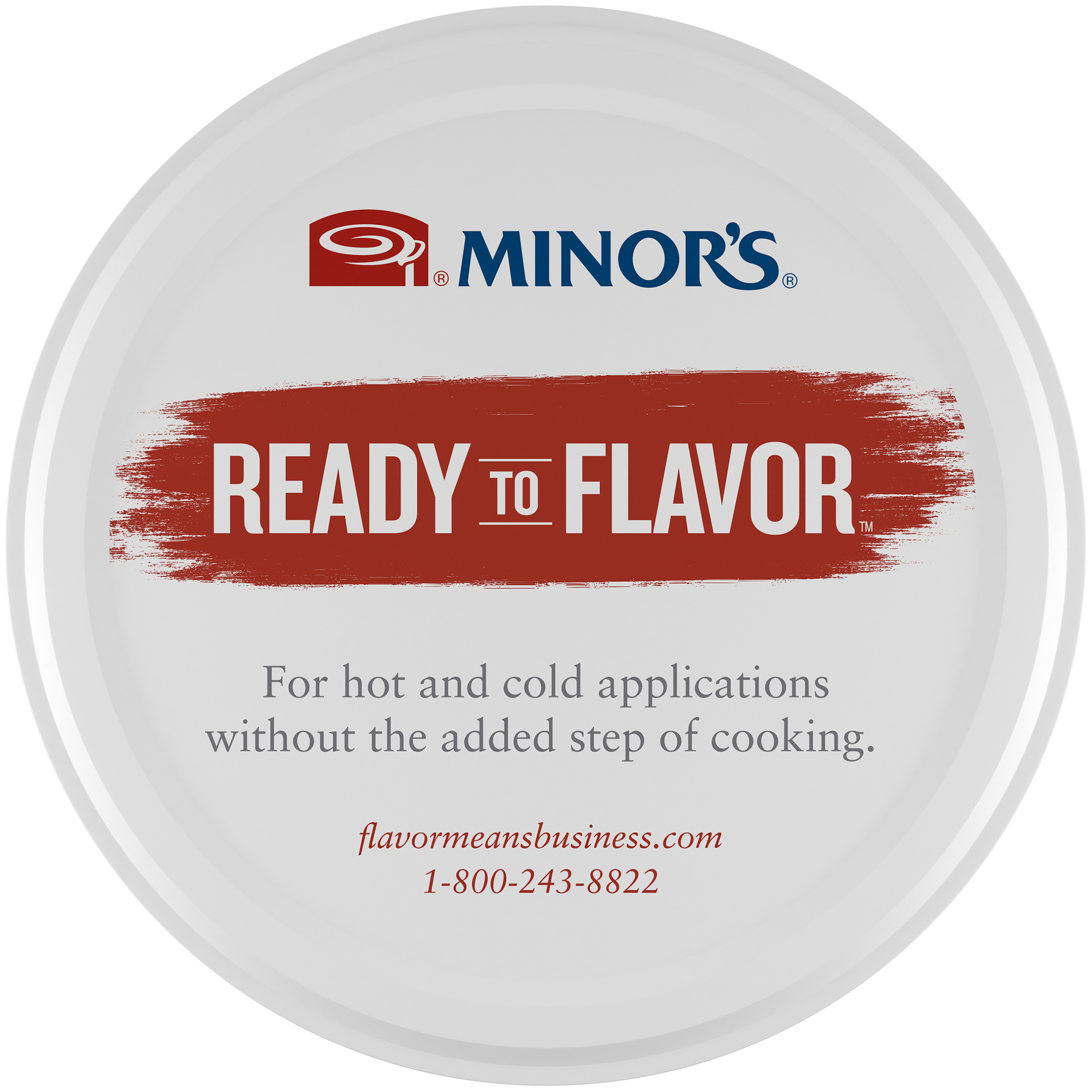Minor's No Msg Added Chicken Base, 1 Pounds, 12 per case