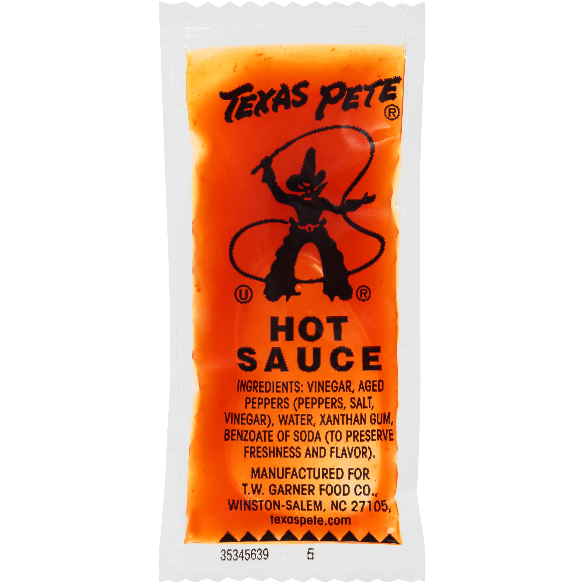 TEXAS PETE Single Serve Hot Sauce 7 Gram Packets 1000)