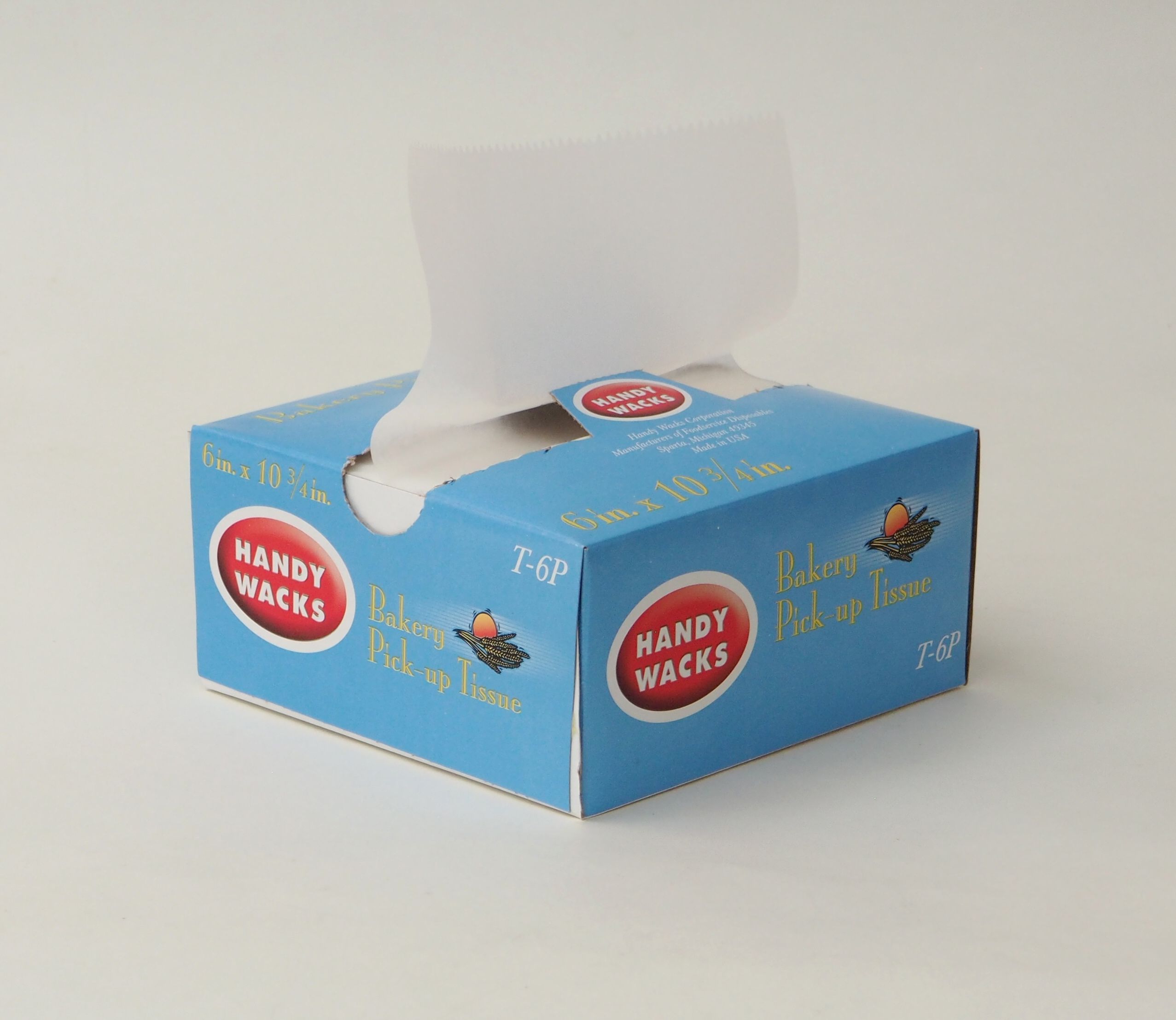 Handy Wacks Wax Interfolded Bakery 1000 Count Packs - 10 Per Case.