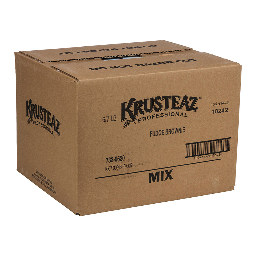 Krusteaz Professional Fudge Brownie Mix 7 Pound Each - 6 Per Case.