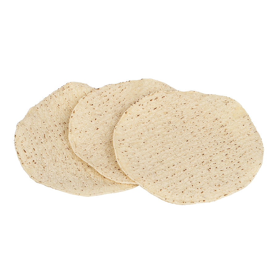 Mission 6" White Corn Tortillas 60 Count Packs - 12 Per Case.