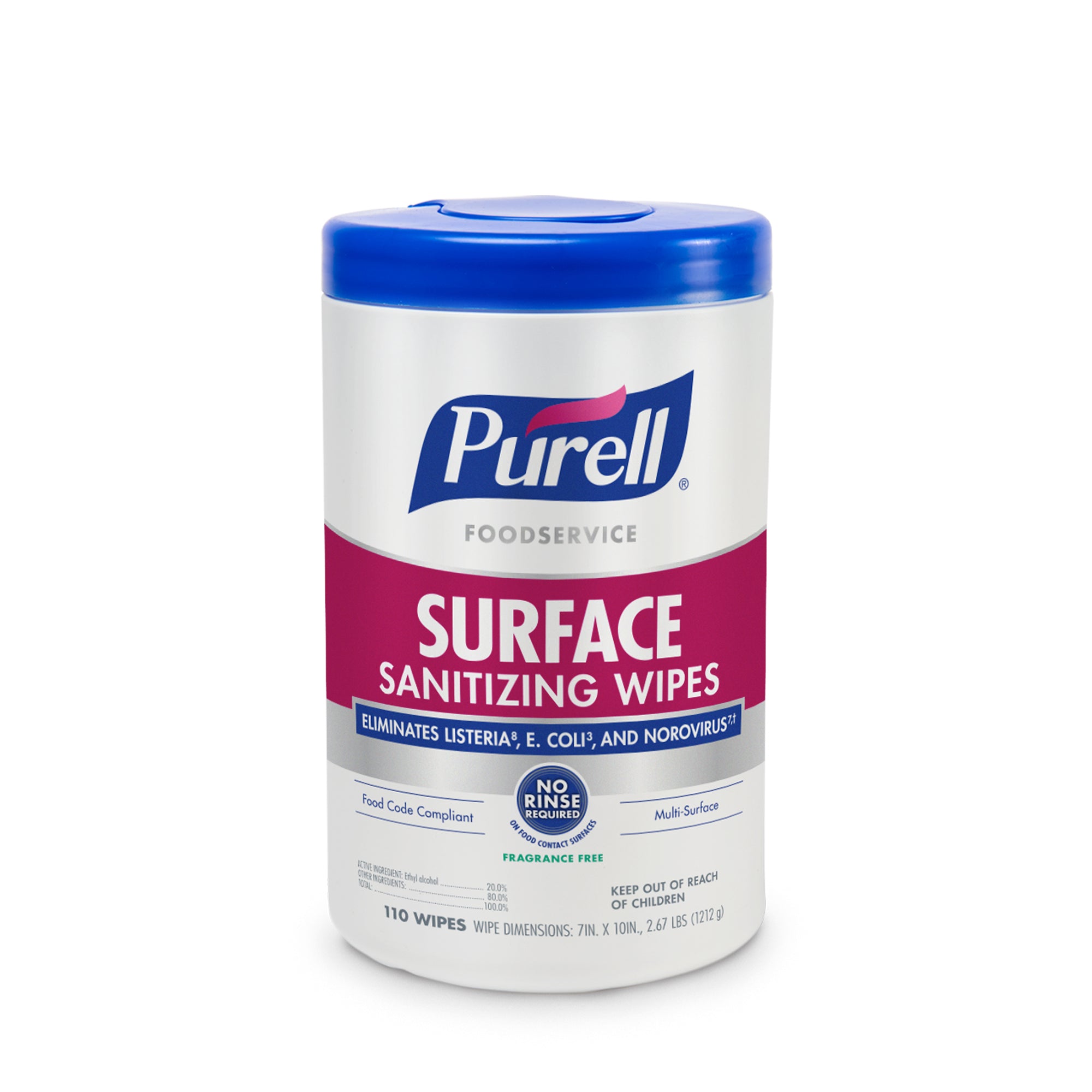 Purell Foodservice Surface Wipes Ea 6 Each - 1 Per Case.