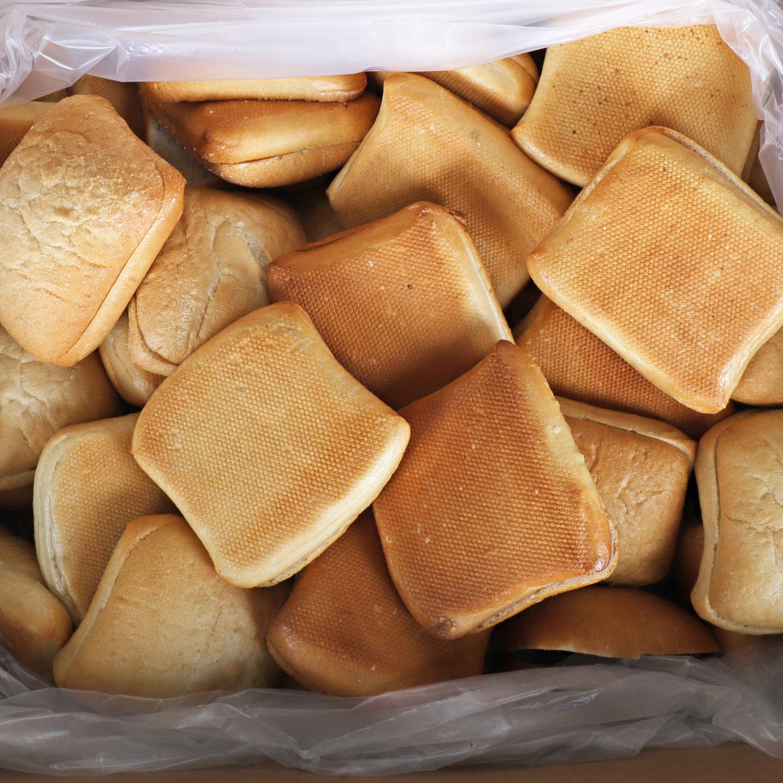 Vie De France Sliced Ciabatta Square 5 Inch 5 Ounce Size - 72 Per Case.