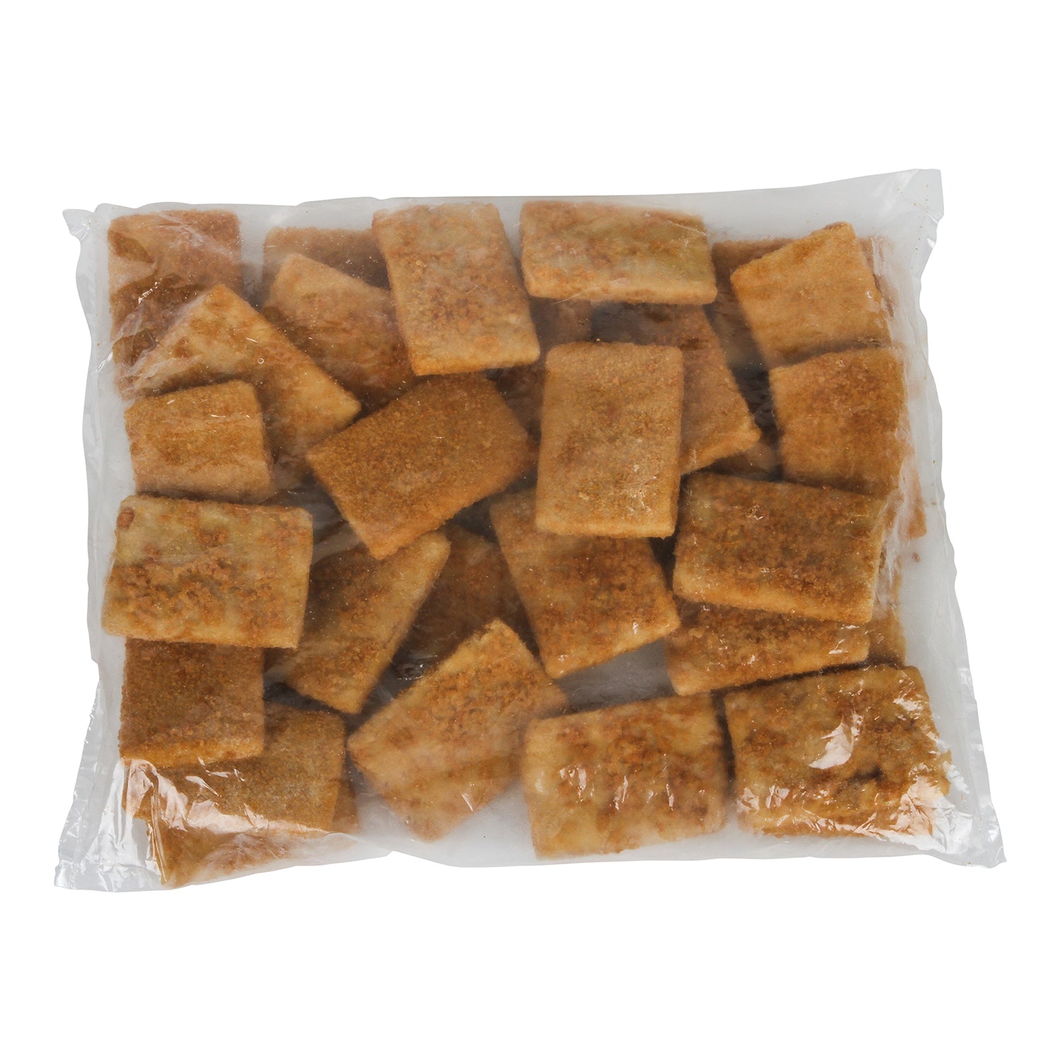Fish In A Minute Crispy Style Breadedpollock Rectangles Parfried cn 5 Pound Each - 2 Per Case.