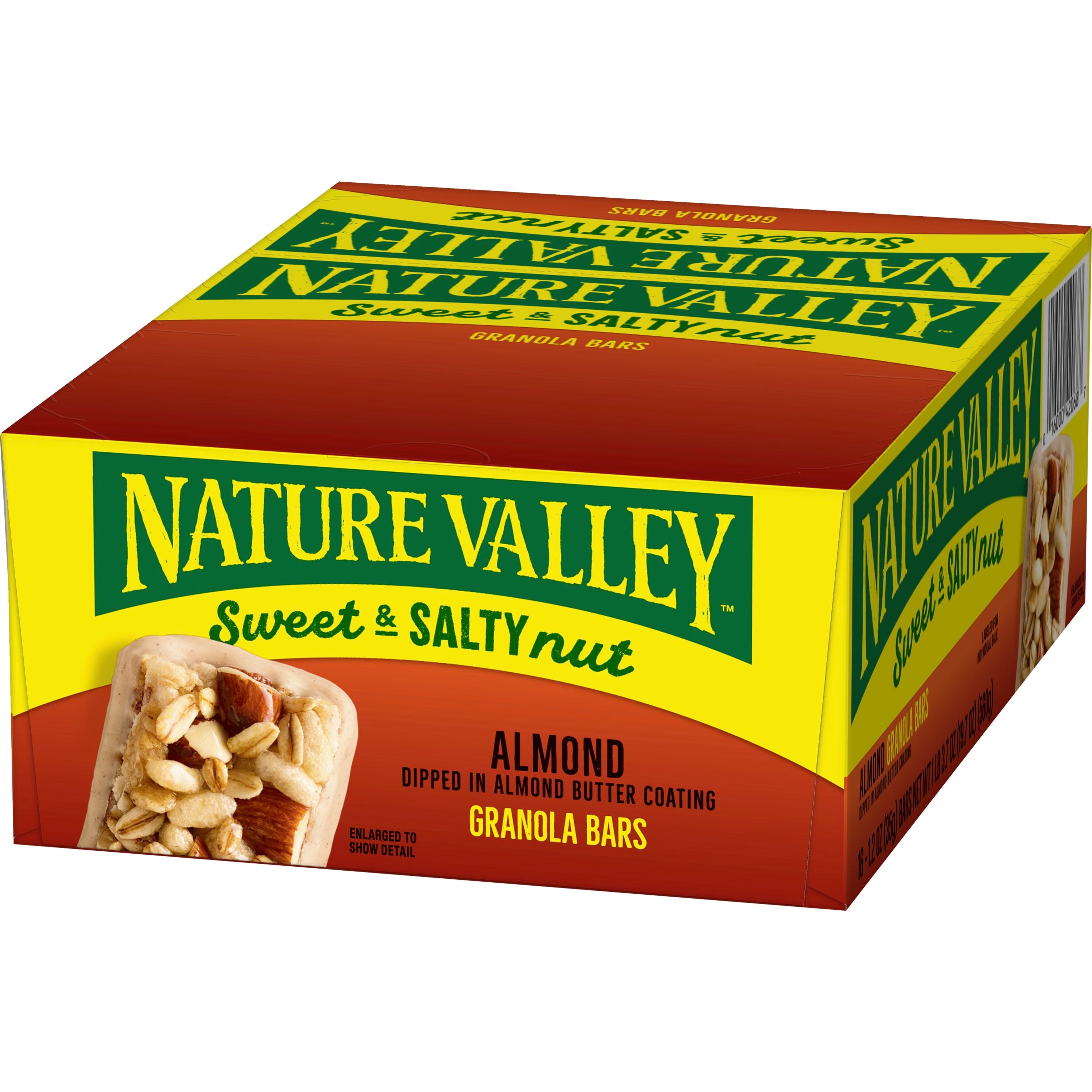 Nature Valley™ Chewy Granola Bars Sweet &salty Almond 19.7 Ounce Size - 8 Per Case.