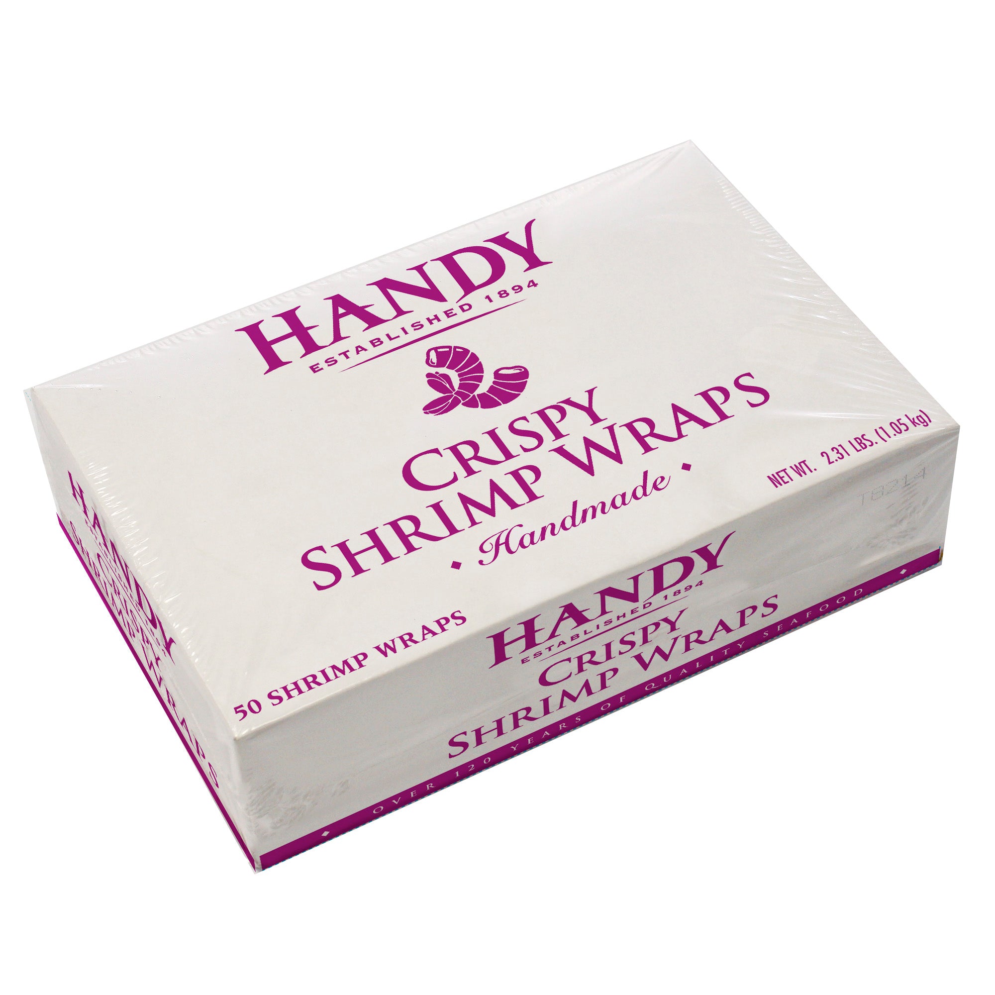 Shrimp Wraps Vannamei Finished Countfrozen 50 Each - 2 Per Case.