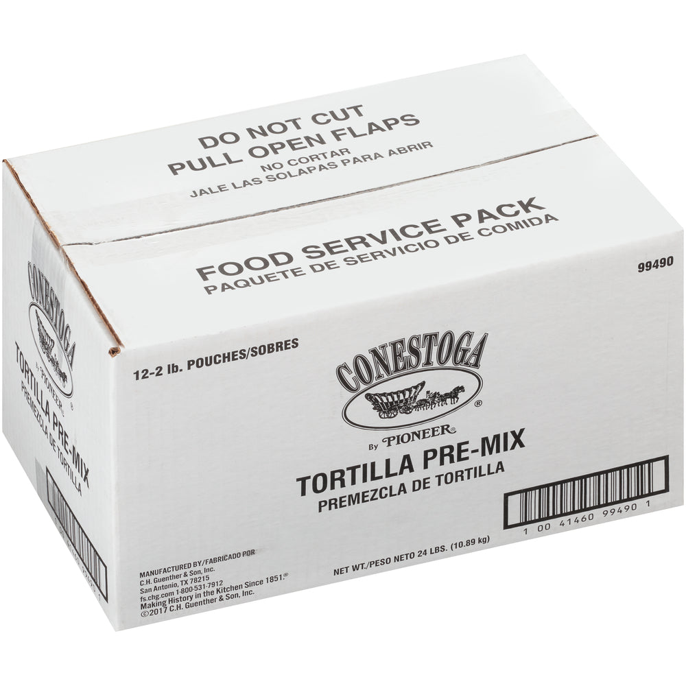 Conestoga Tortilla Pre-Mix 2 Pound Each - 12 Per Case.