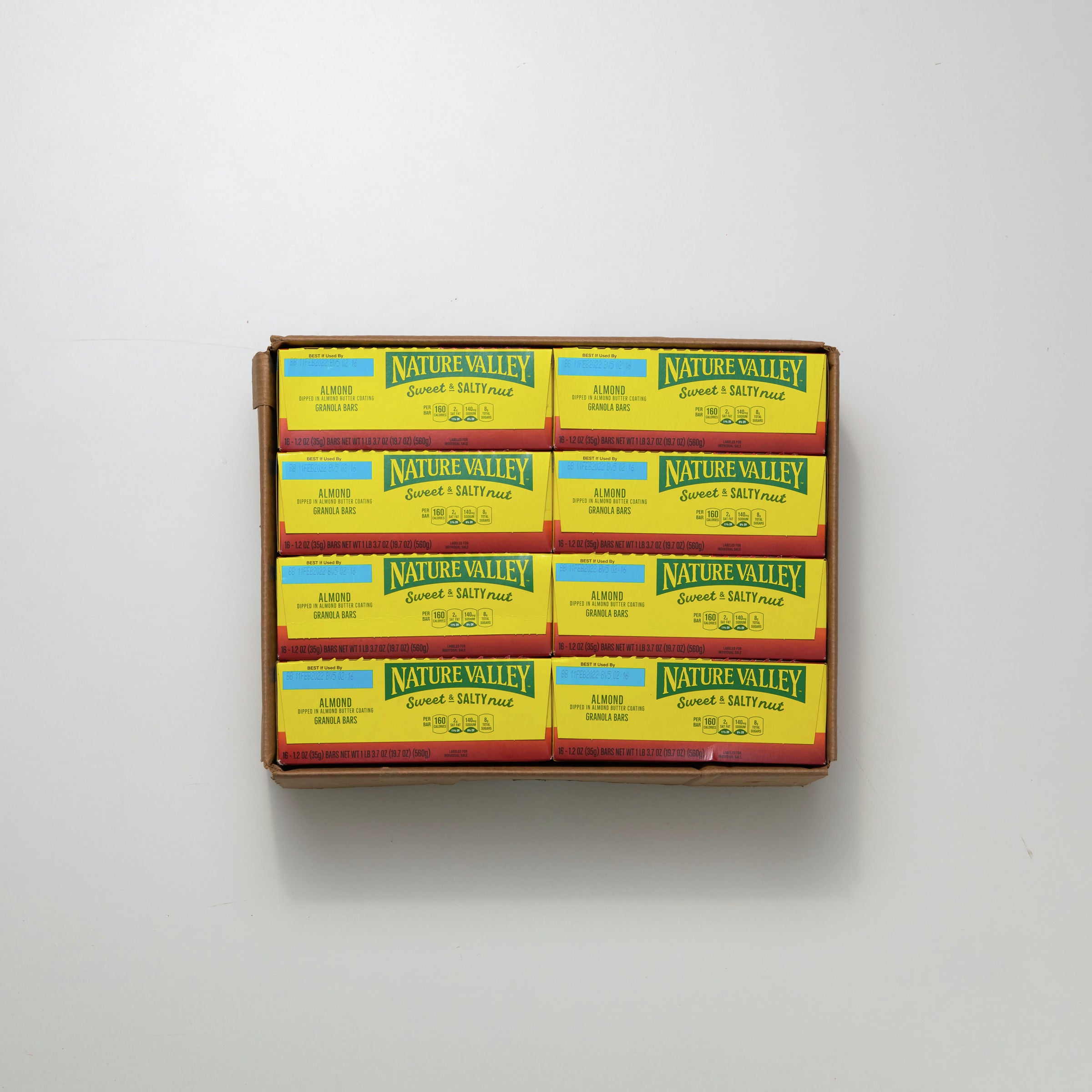 Nature Valley™ Chewy Granola Bars Sweet &salty Almond 19.7 Ounce Size - 8 Per Case.