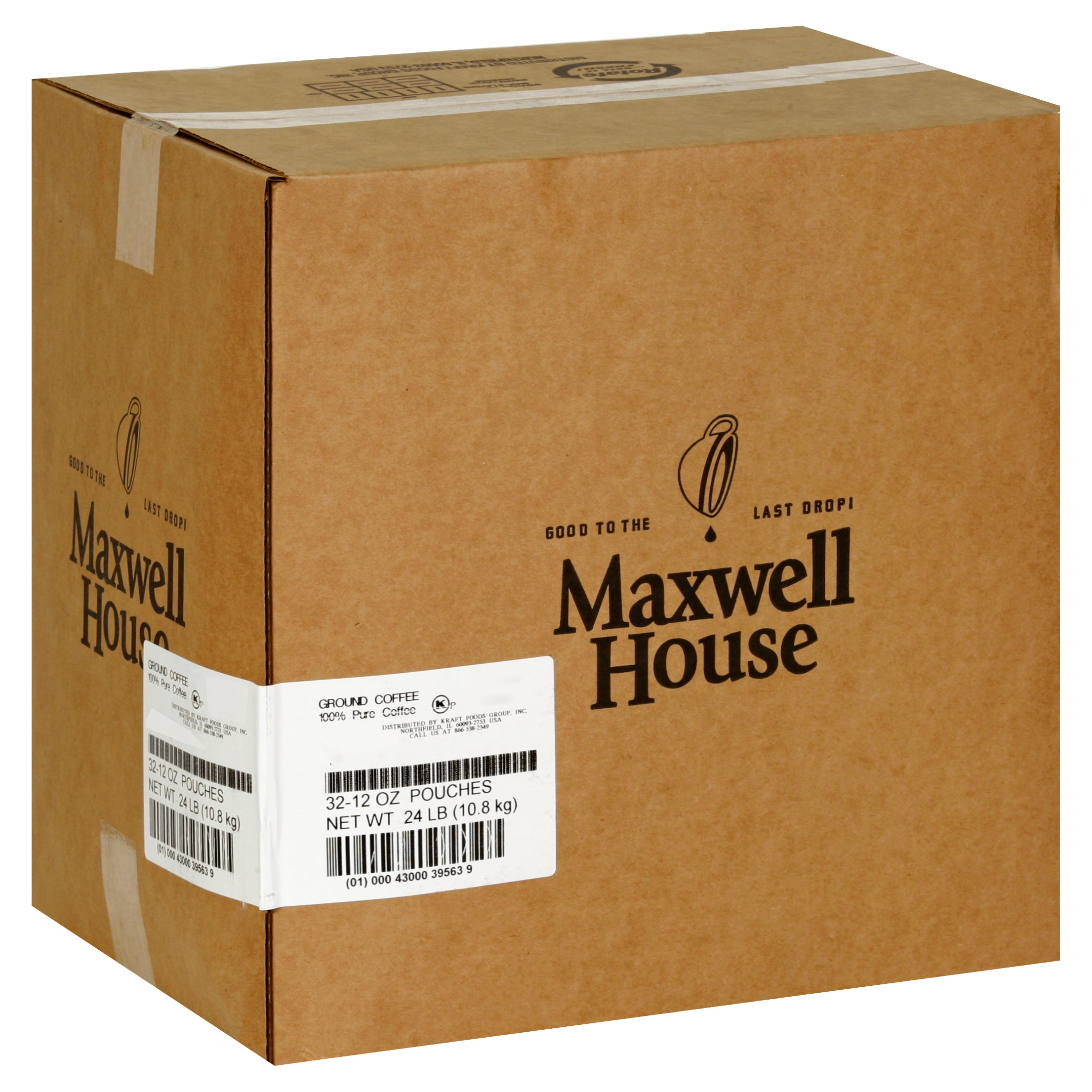 Maxwell House Regular Roast Coffee Urn Pack 12 Ounce Bag 32)