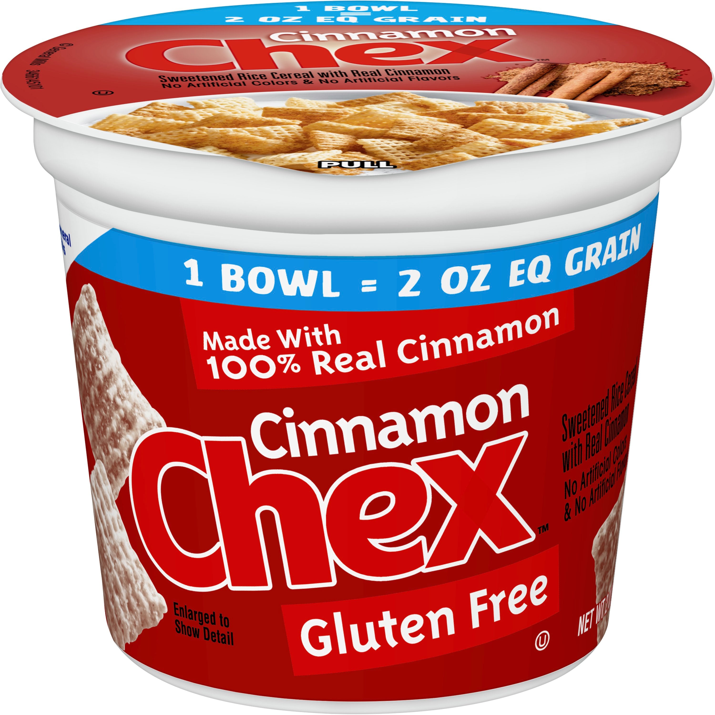 Cinnamon Chex™ Cereal Single Serve K Ozeq Grain 2 Ounce Size - 60 Per Case.