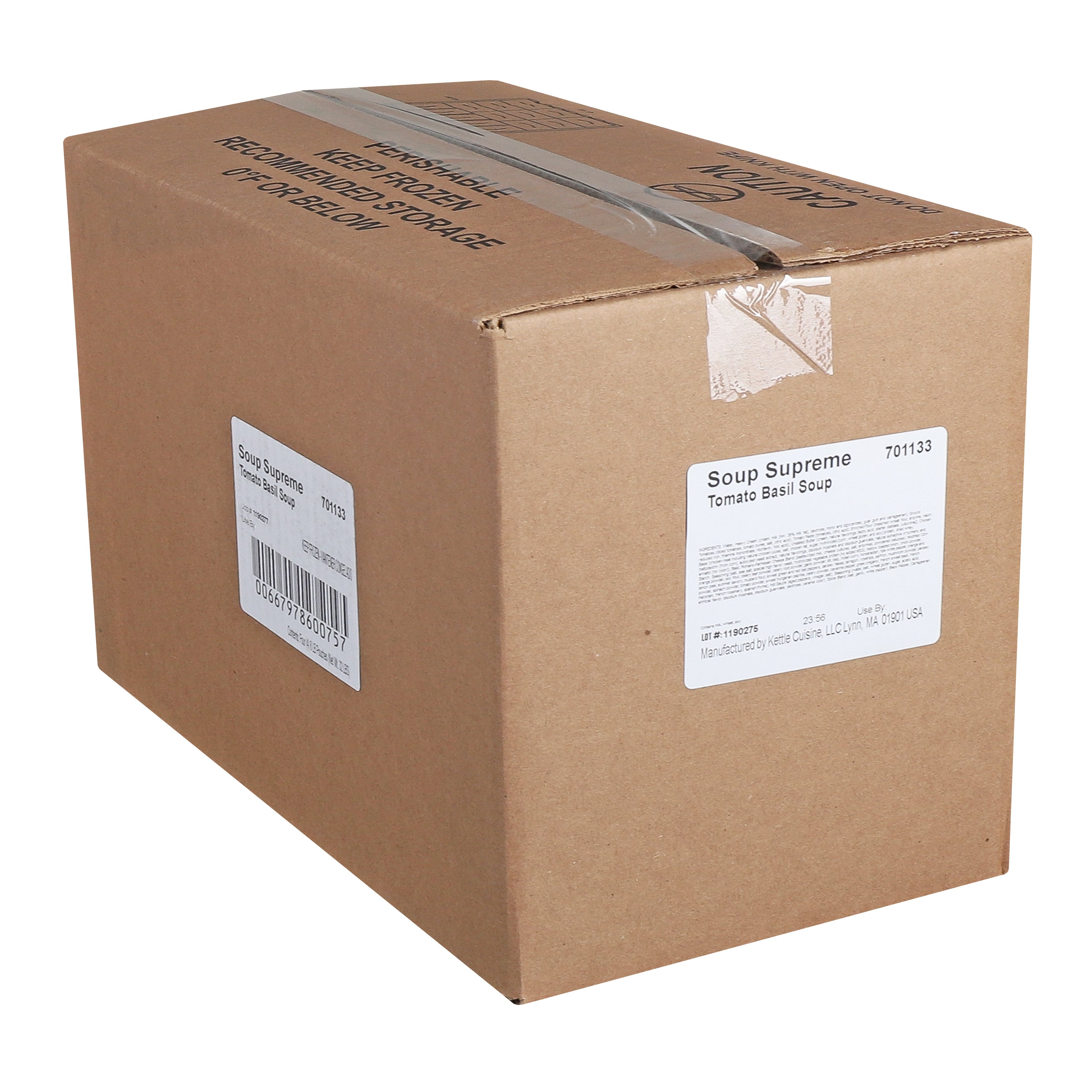 Soup Supreme Tomato Basil Soup 8 Pound Each - 4 Per Case.