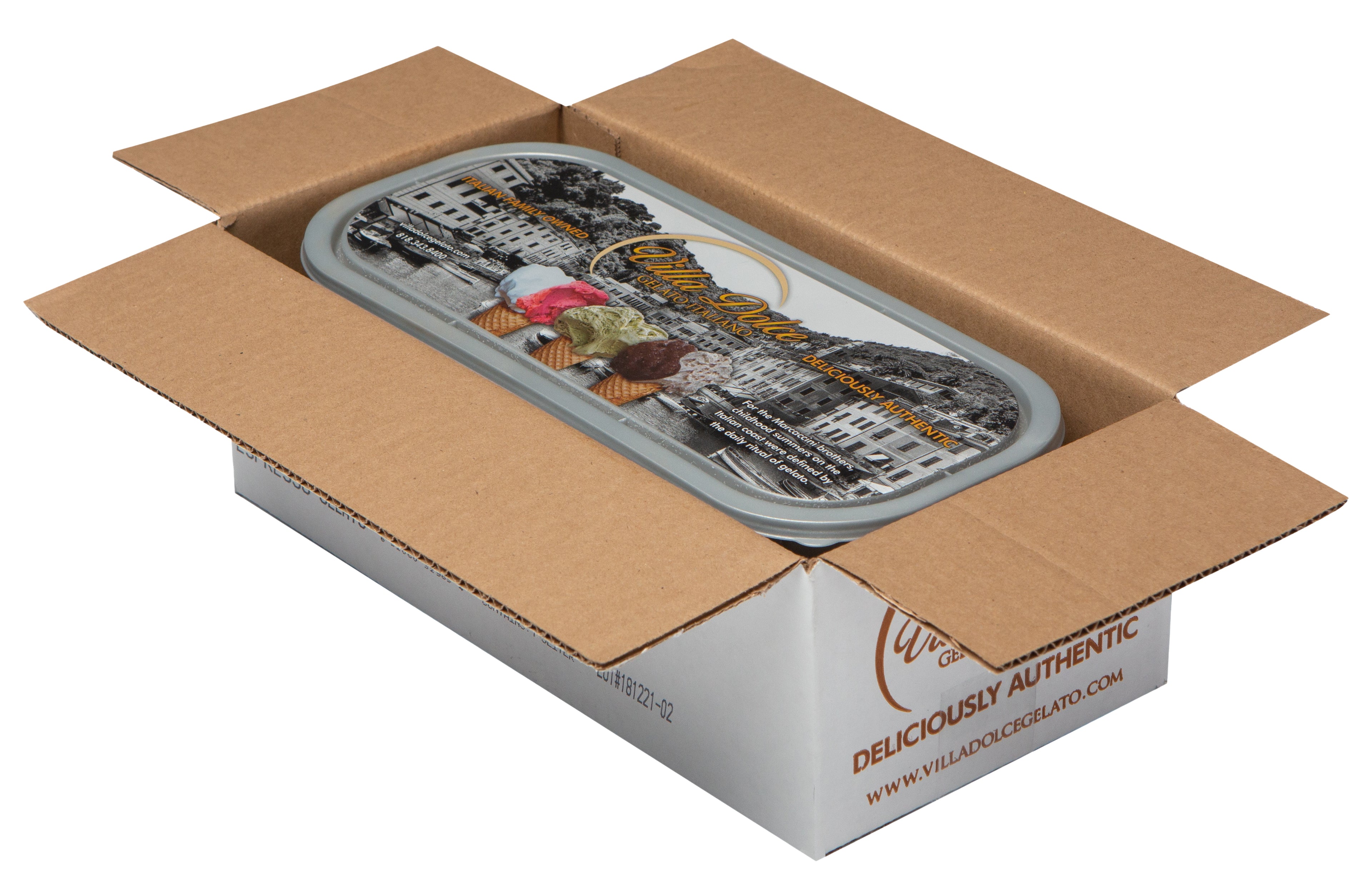 Villa Dolce Italian Expresso Gelato 5 Liter - 1 Per Case.