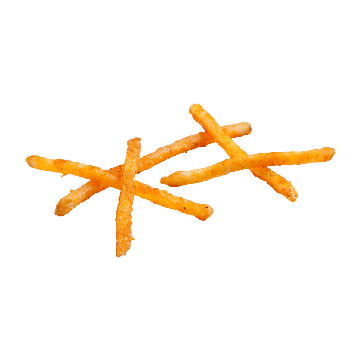 Simplot Seasonedcrisp Jr Buffalos 6" Buffalo Battered Julienne Fries 4.5 Pound Each - 6 Per Case.