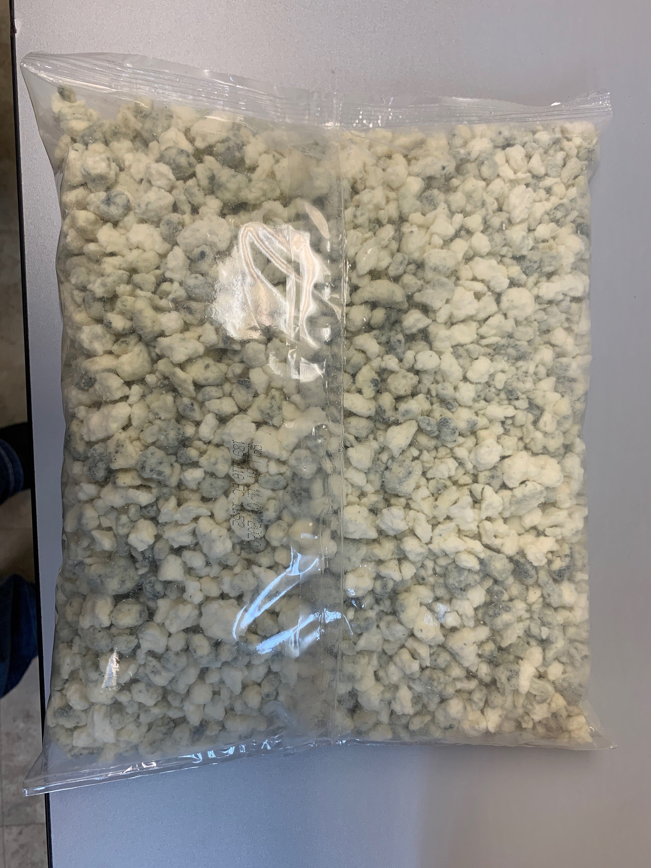 Roth Blue Cheese Crumbles 5 Pound Each - 4 Per Case.