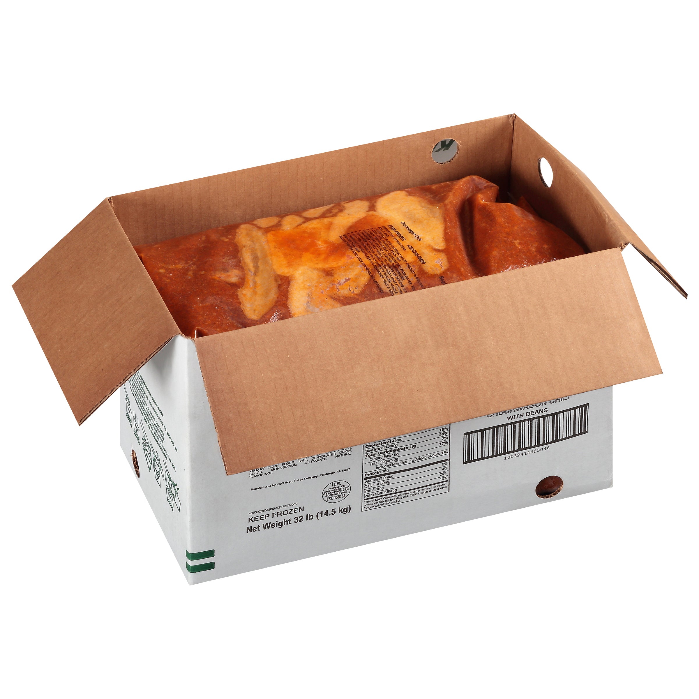 HEINZ CHEF FRANCISCO Chuckwagon Chili Soup 8 lb. Bag 4 Per Case