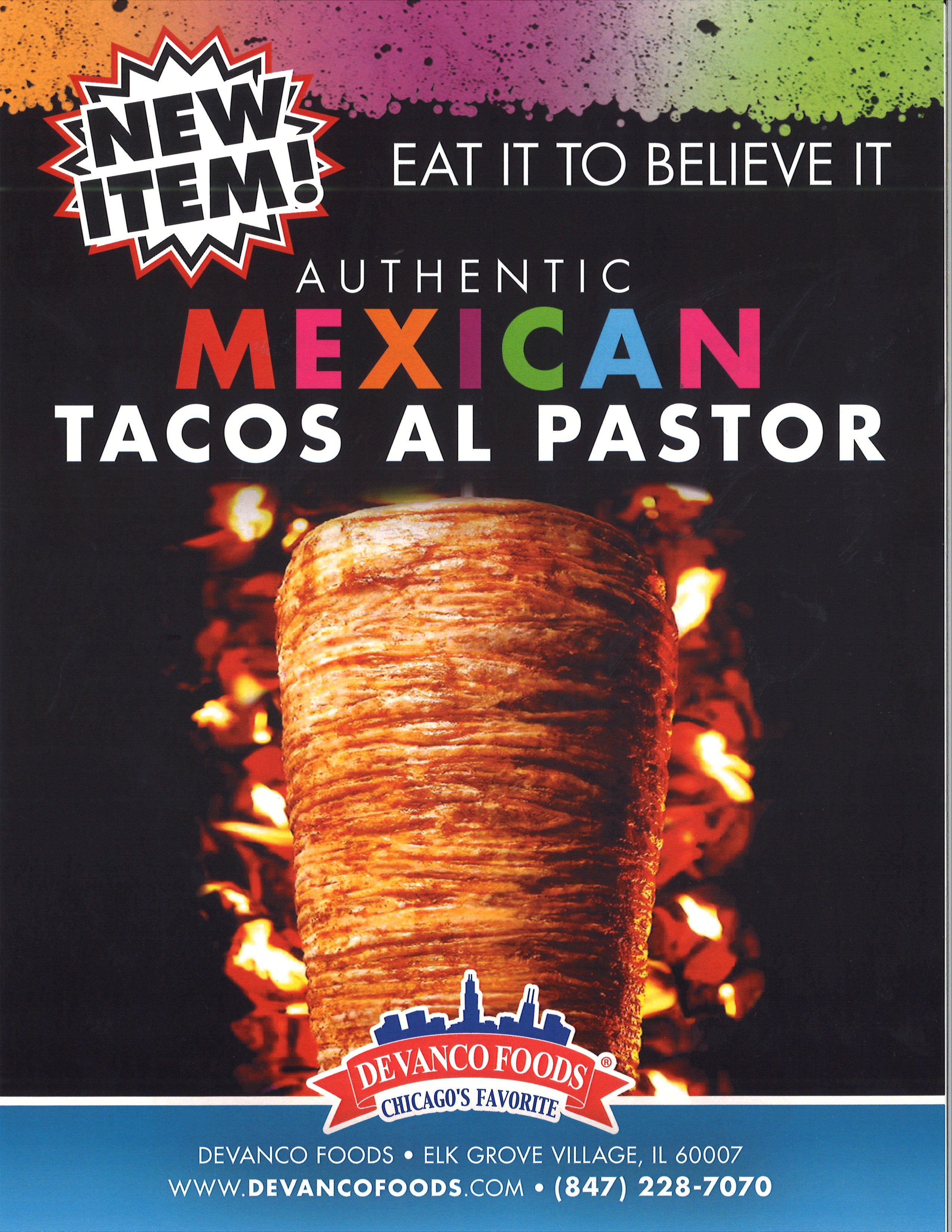Al Pastor Pork Strips 10 Pound Each - 1 Per Case.