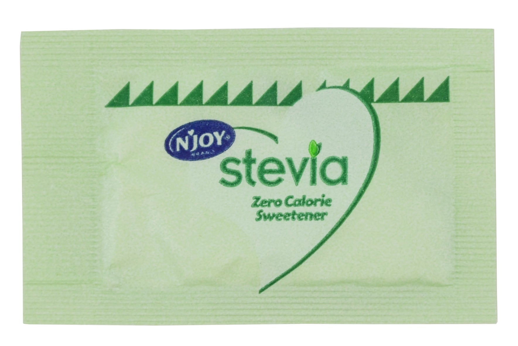 N'joy Sugar Substitute Green Stevia 1 Grams Each - 1000 Per Case.