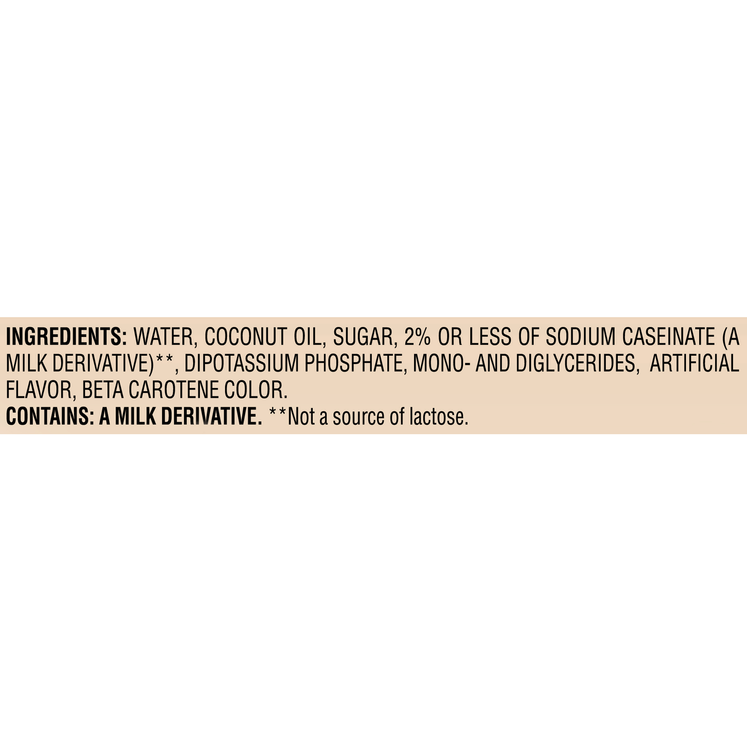 Coffee Mate Liquid Original Tubs 18.7 Fluid Ounce - 4 Per Case