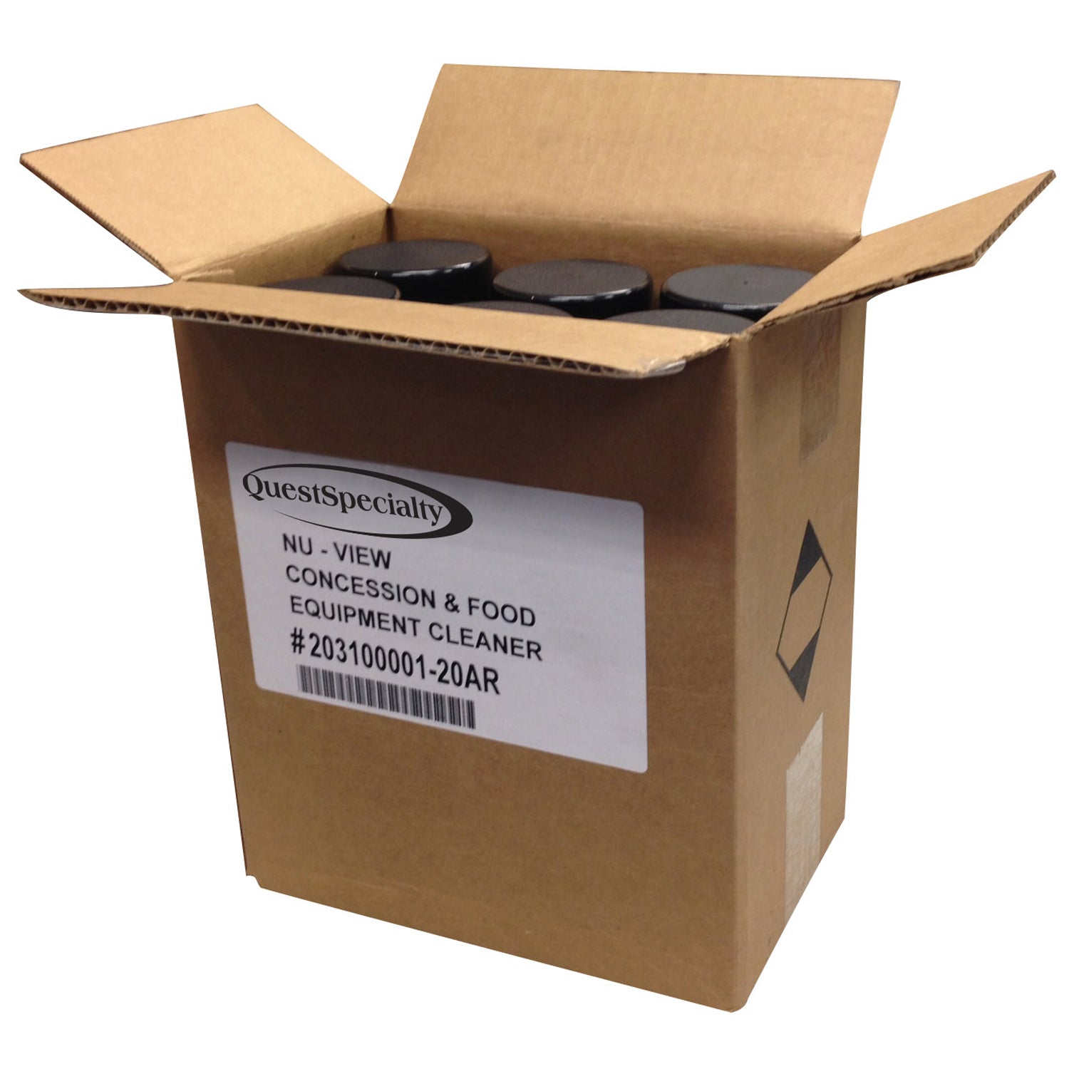 Nu View Concession & Food Equip Cleaner Net Weight 20 Ounce Size - 6 Per Case.