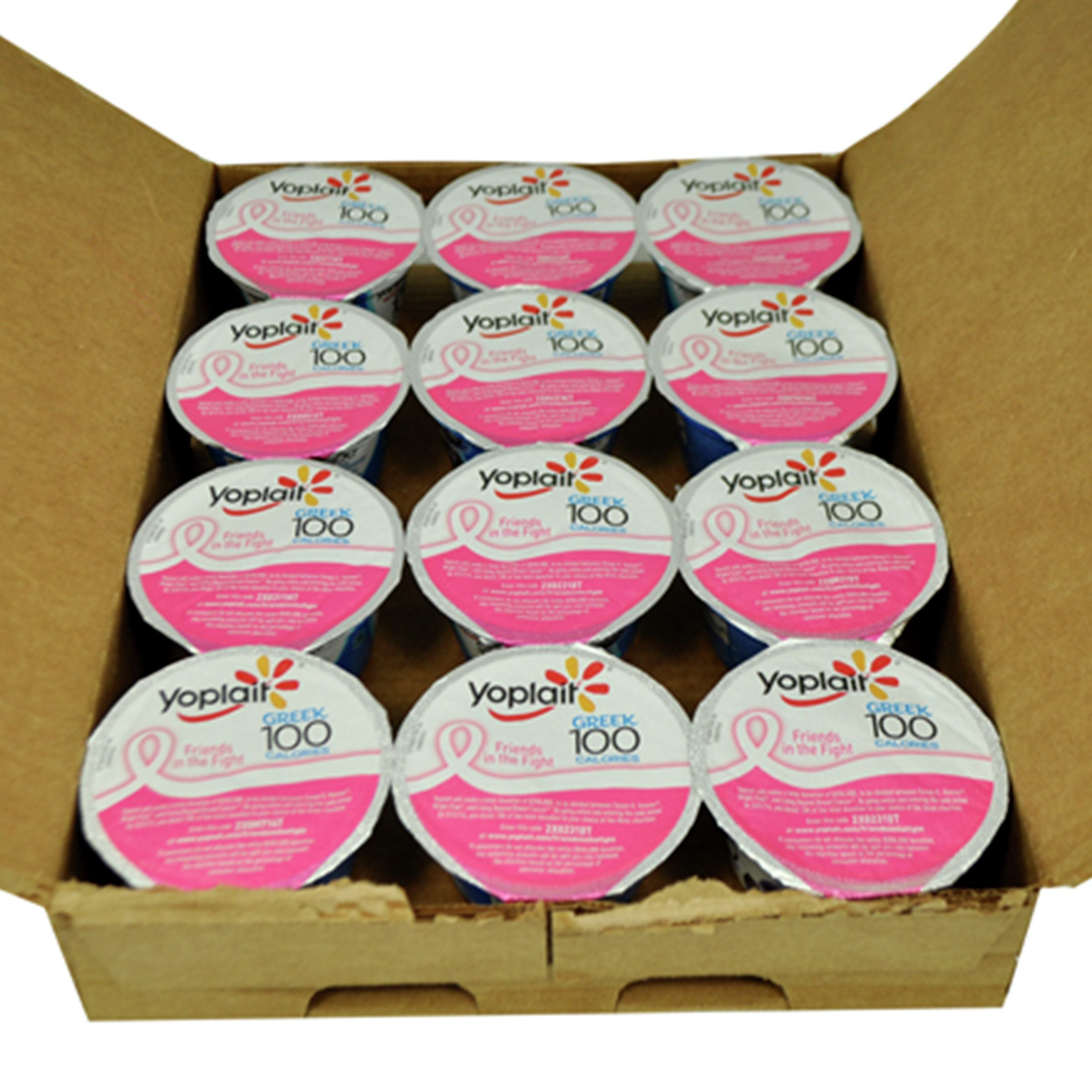 Yoplait® Greek Protein Yogurt Single Serve Cup Blueberry 5.3 Ounce Size - 12 Per Case.