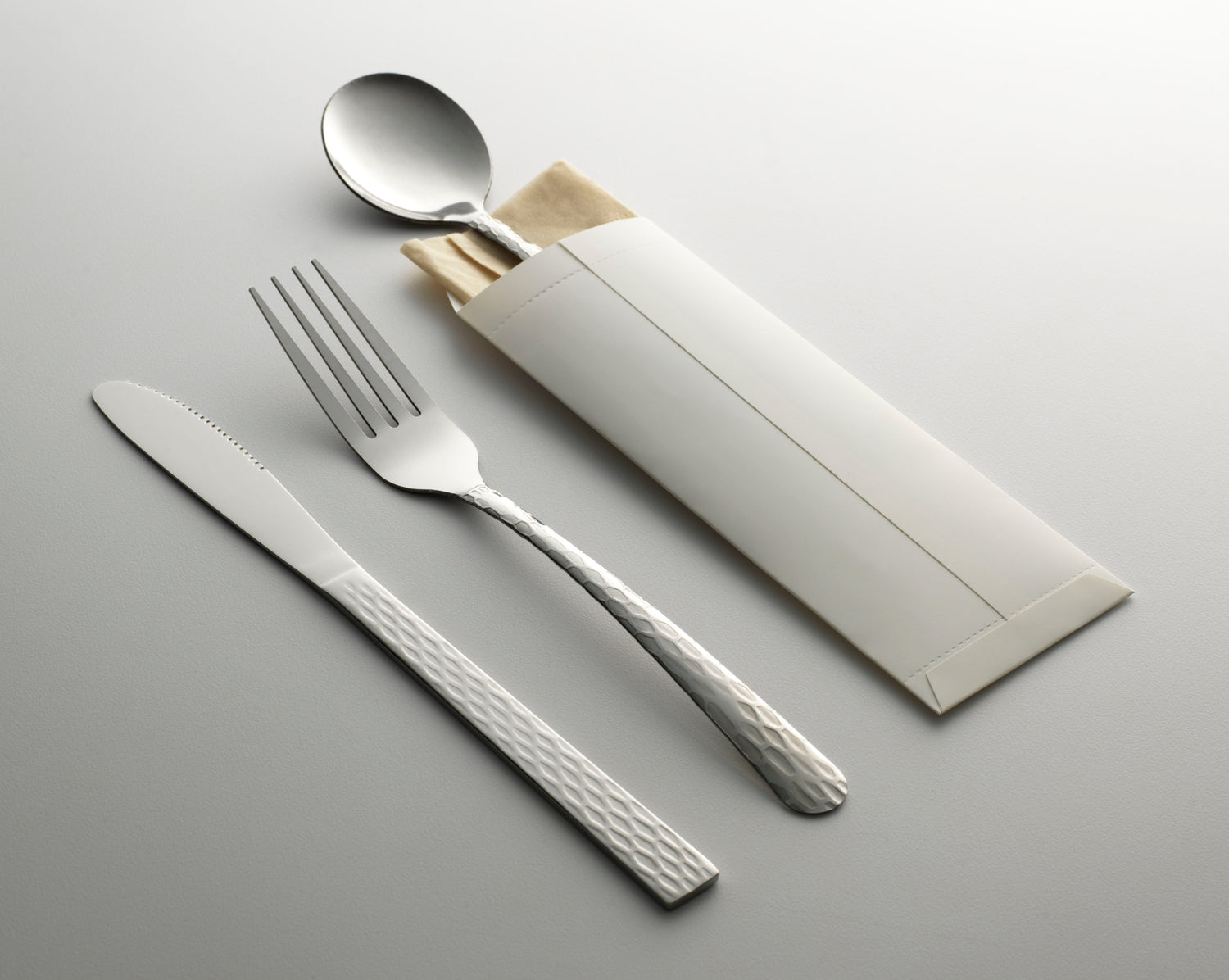 World Tableware Fork Knife Bouillon & Napkin 1 Each - 96 Per Case.