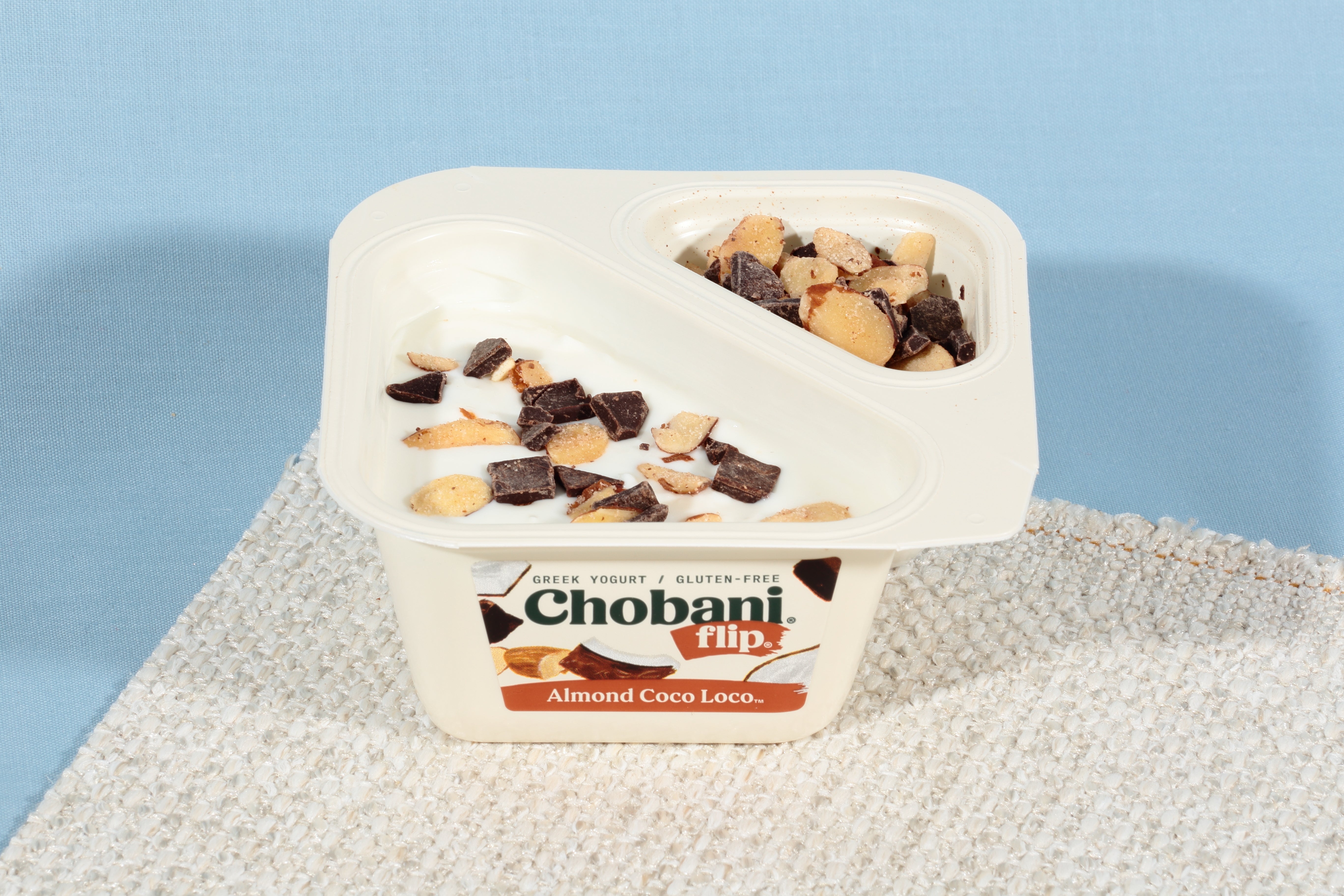 Chobani® Flip® Low Fat Greek Yogurt Almond Coco Loco™ 4.5 Ounce Size - 12 Per Case.