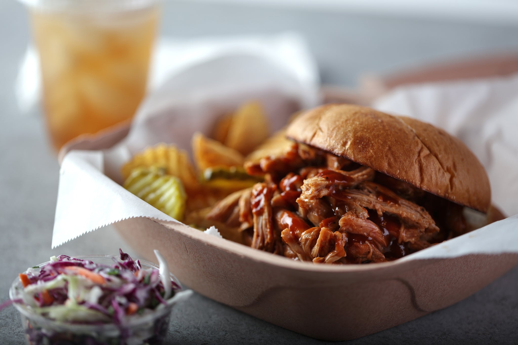 Pulled Pork Sauceless Pound 2.55 Pound Each - 4 Per Case.