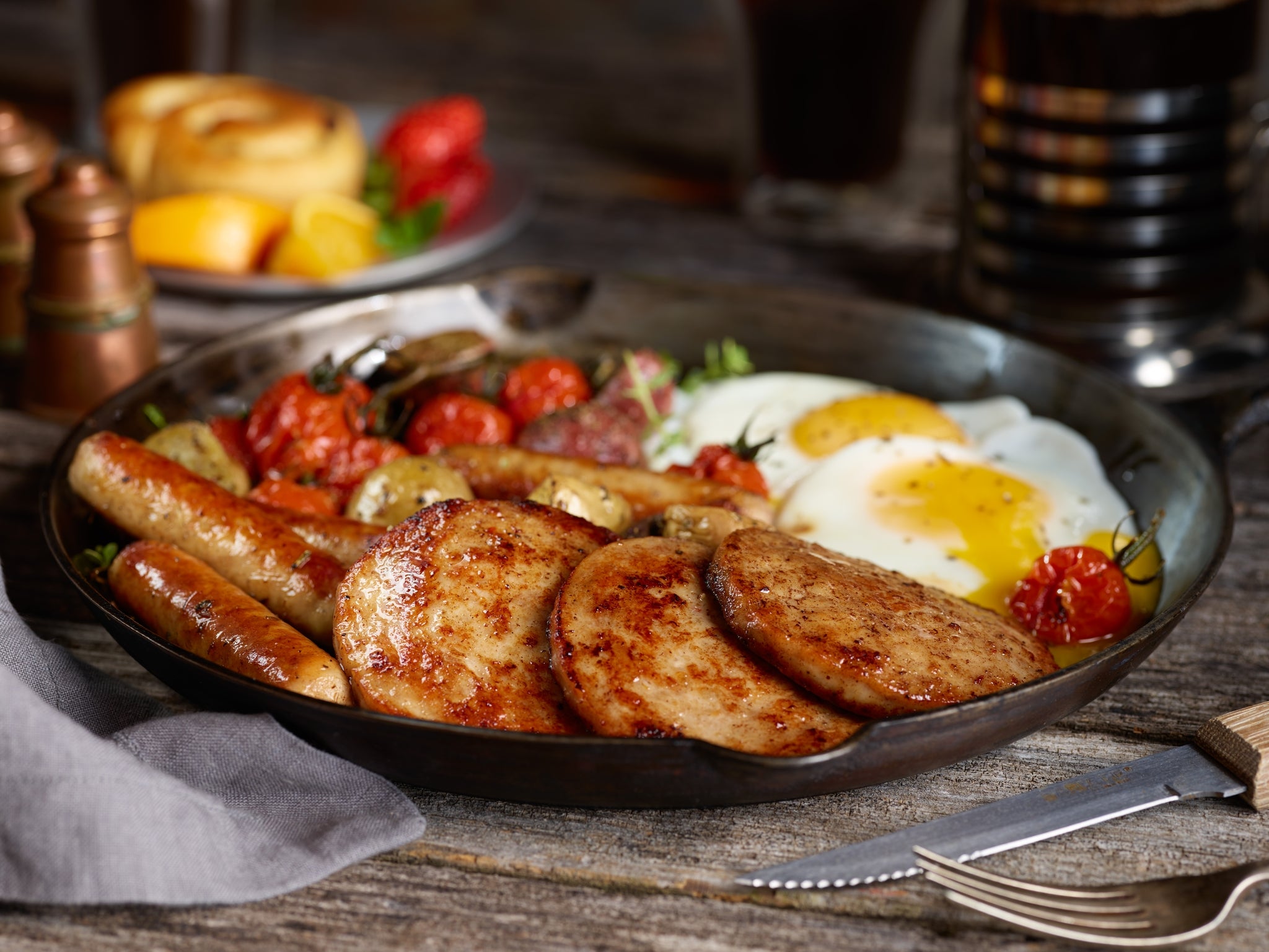 Sausage Patty Ember Farms Fully Cooked Original Child Nutrition 10.61 Pound Each - 1 Per Case.