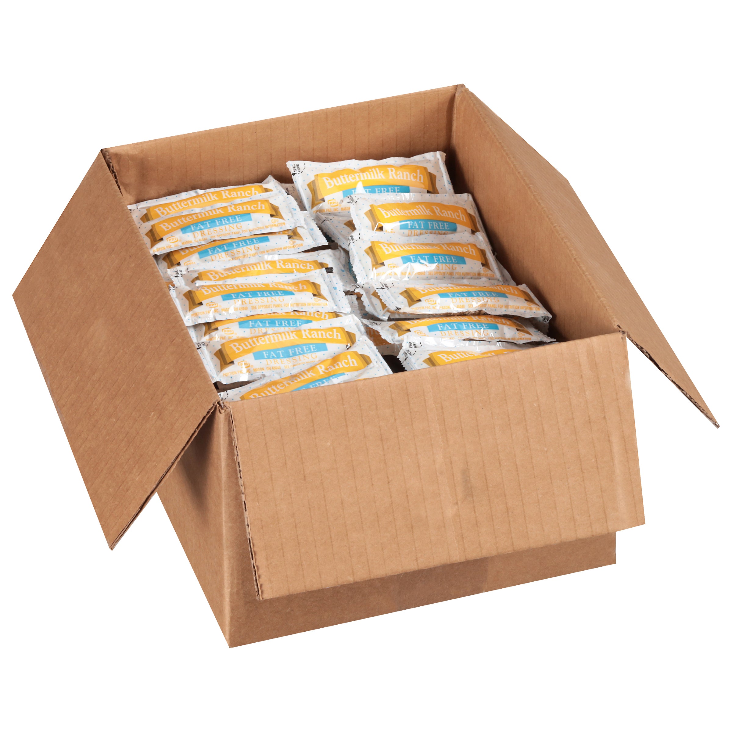 PPI Single Serve Fat Free Buttermilk Ranch Dressing 12 Gram Packets 200 Per Case