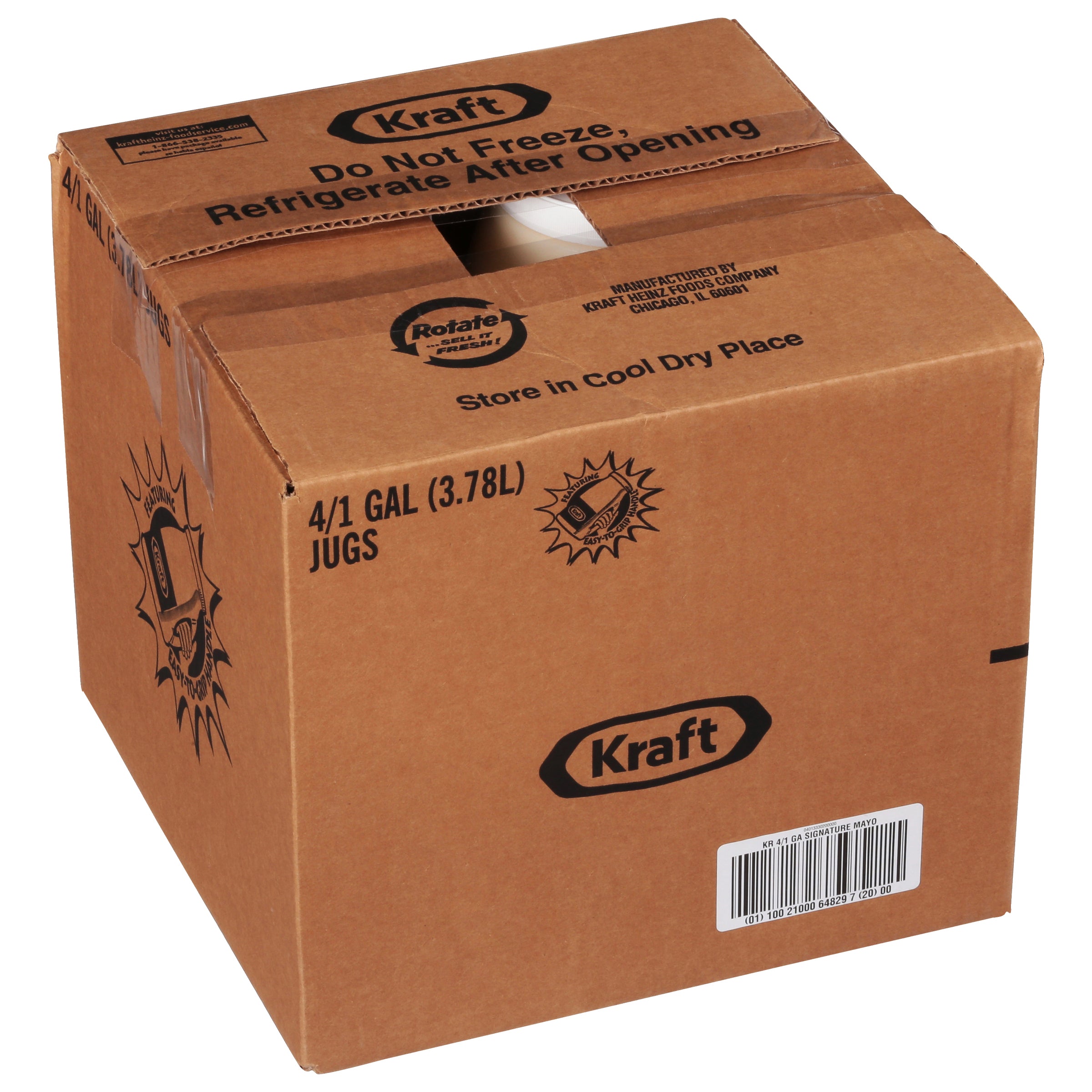 KRAFT Bulk Signature Mayonnaise 1 gal. Jug 4 Per Case