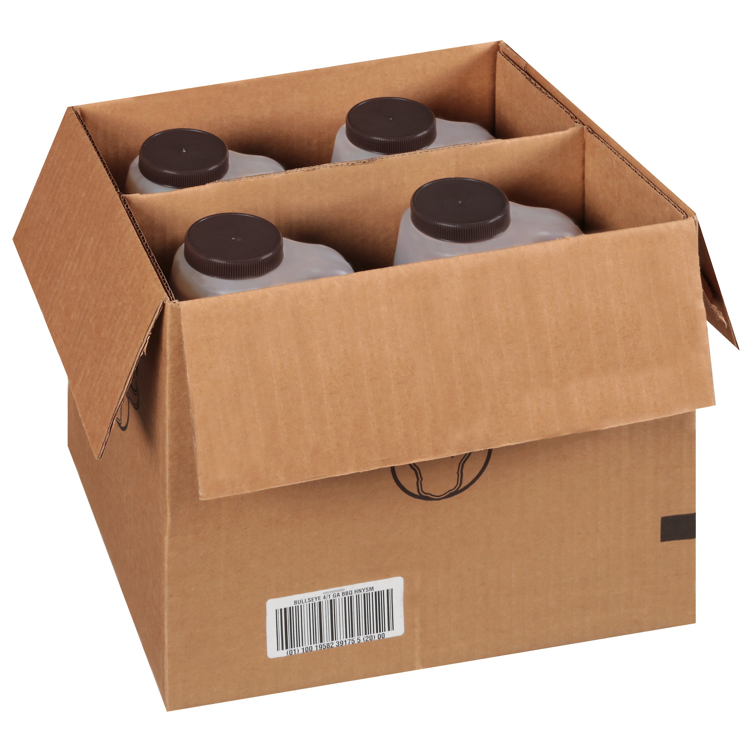 Bull's Eye Honey Smoked BBQ Sauce 1 gal. Jugs - 4 Per Case.