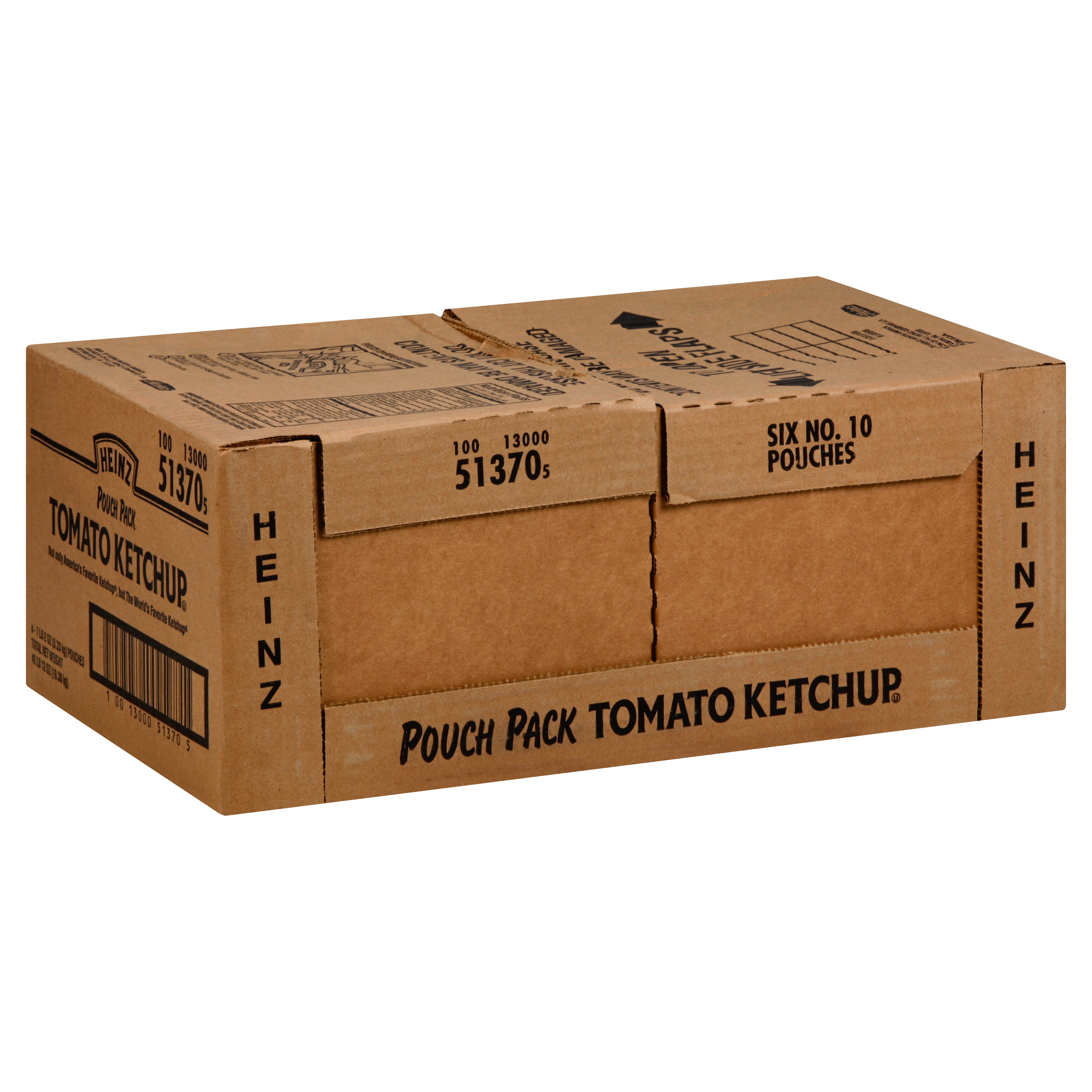 HEINZ Ketchup 114 Ounce Pouches 6 Per Case