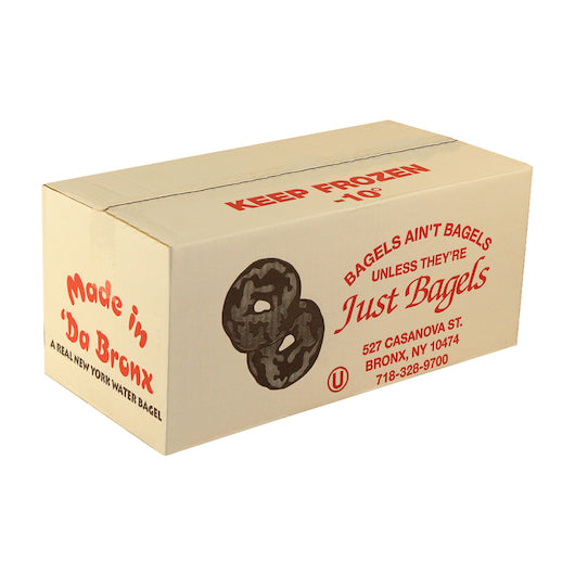 Just Bagels Retail Blueberry Bagels, 6 Each - 8 Per Case.