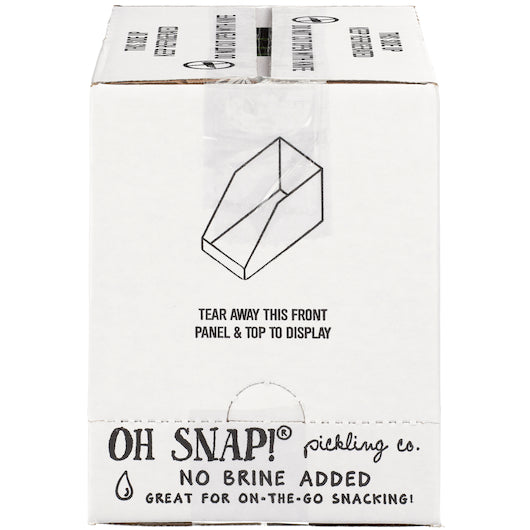 Oh Snap Gone Dilly Whole Kosher Dill Pickle 1 Each - 12 Per Case.
