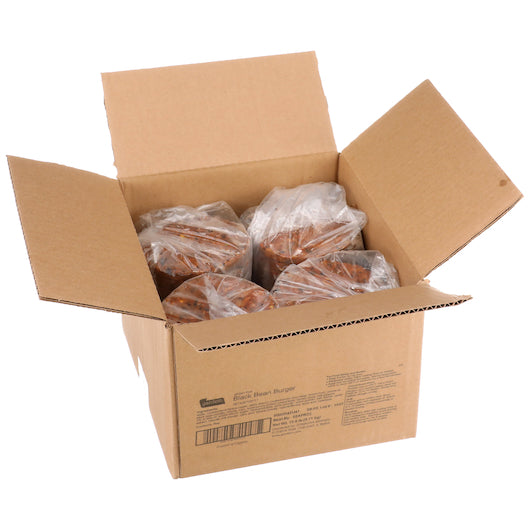 Gardein Black Bean Burger 4.2 Ounce Size - 48 Per Case.