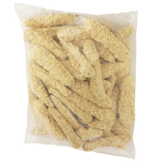 Fred's Garlic & Onion Breaded Pickle Spear 4 Pound Each - 4 Per Case.