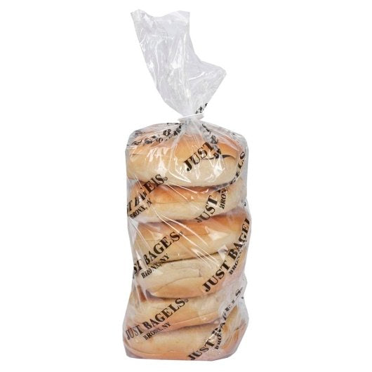 Just Bagels Sliced Blueberry Bagels, 6 Each - 10 Per Case.