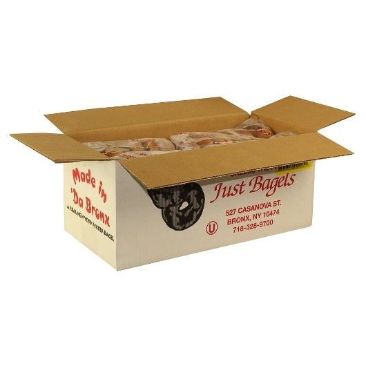 Just Bagels Blueberry Sliced Bagels, 6 Each- 8 Per Case.