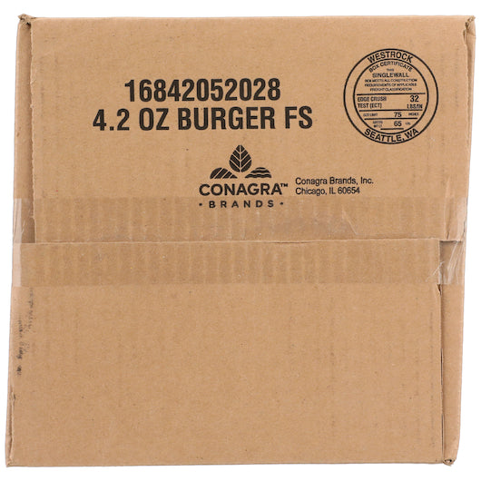 Gardein Black Bean Burger 4.2 Ounce Size - 48 Per Case.