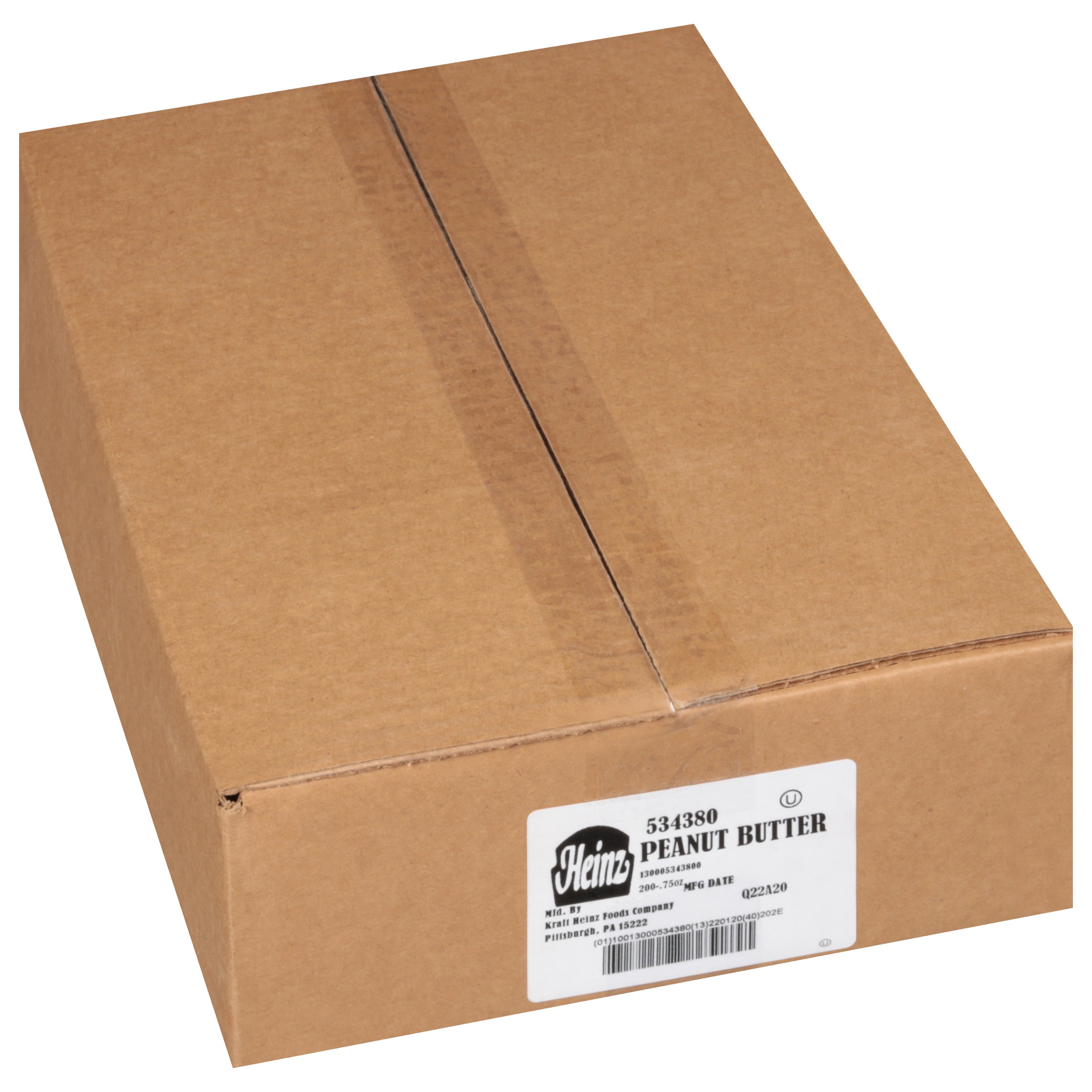 HEINZ Single Serve Peanut Butter 0.75 Ounce Cups 200 Per Case