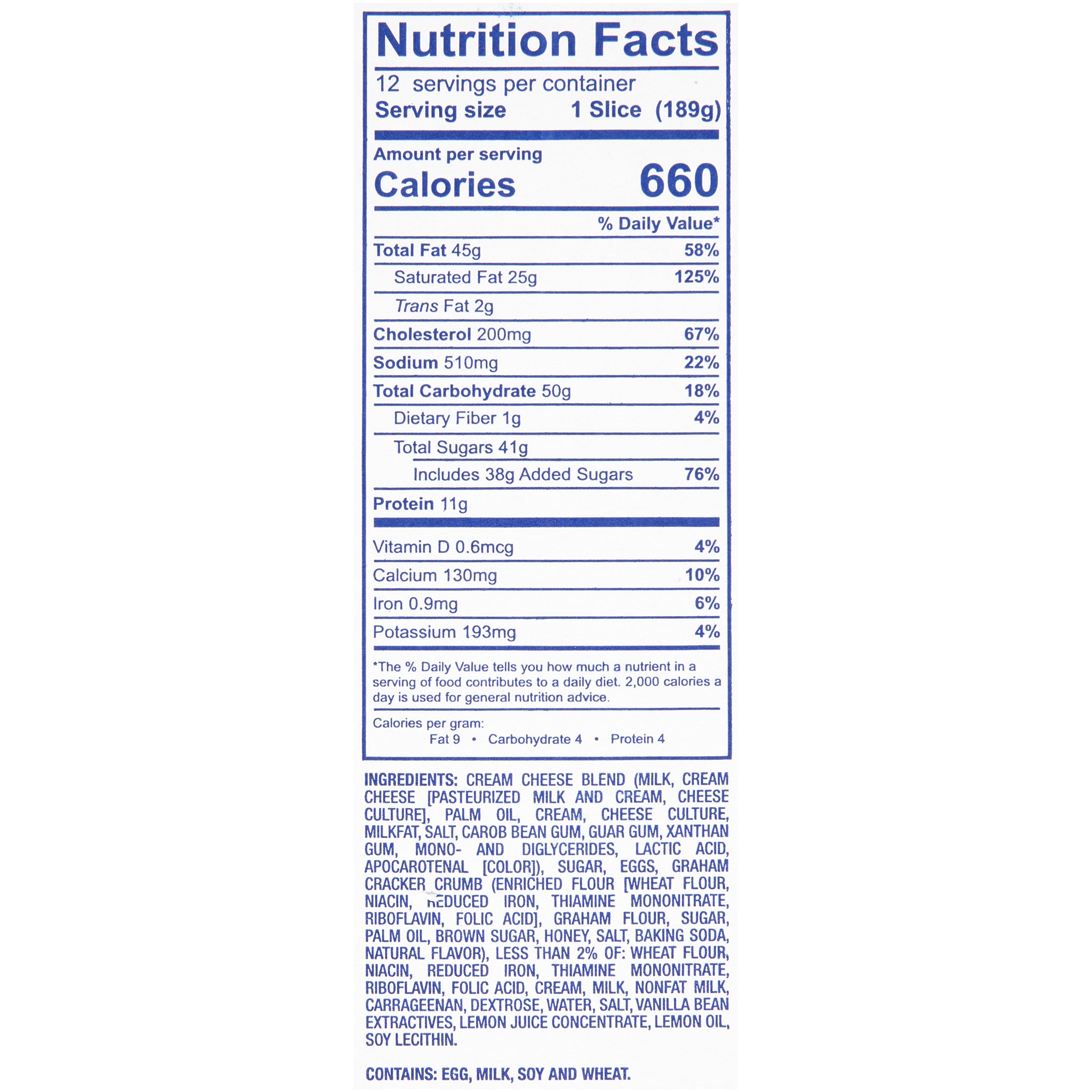 PHILADELPHIA Plain Cheesecake 80 Ounce 4 Per Case