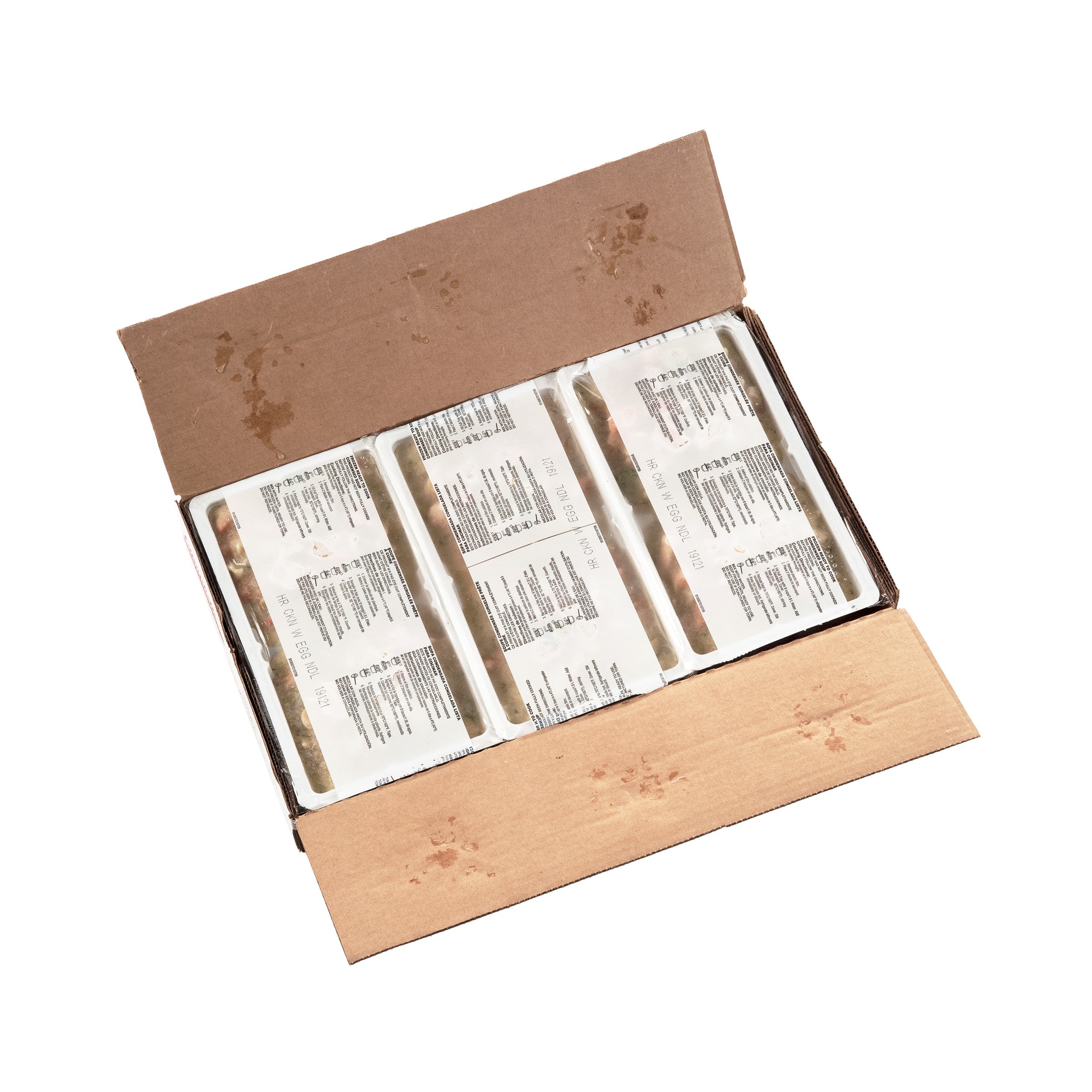 Soup Select Harvest Chicken With Egg Noodles 4 Pound Each - 3 Per Case.