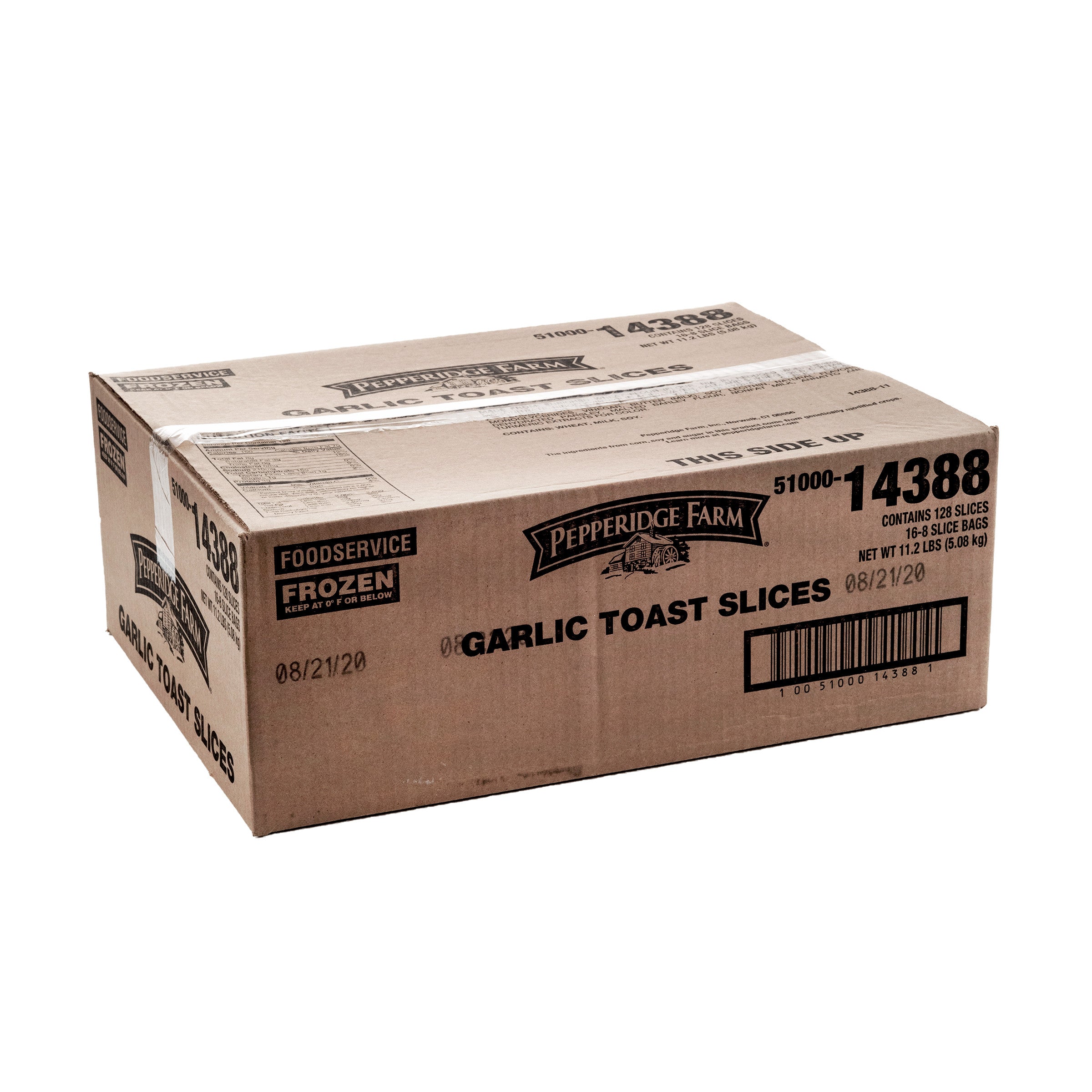 Pepperidge Farms Garlic Toast Slices 11.2 Ounce Size - 16 Per Case.