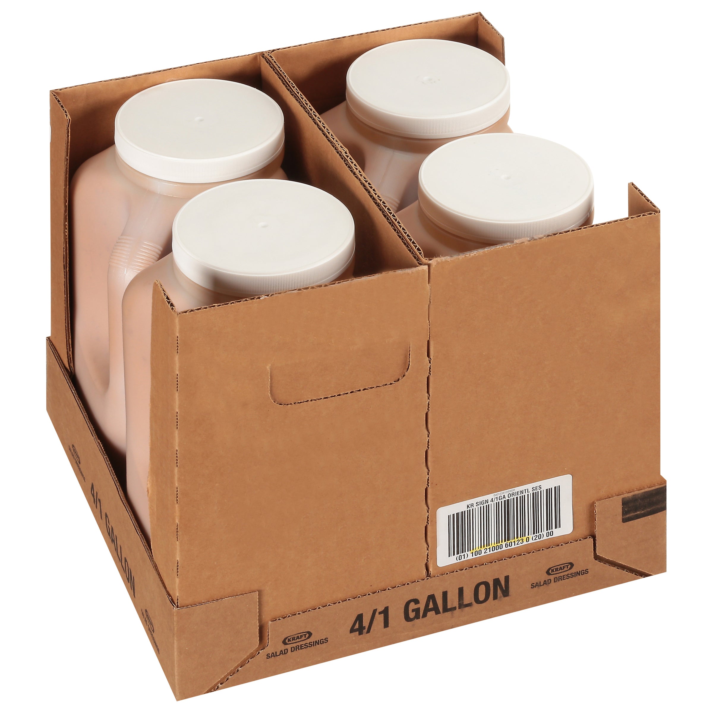 KRAFT Signature Oriental Sesame Salad Dressing 1 gal. Jugs 4 Per Case