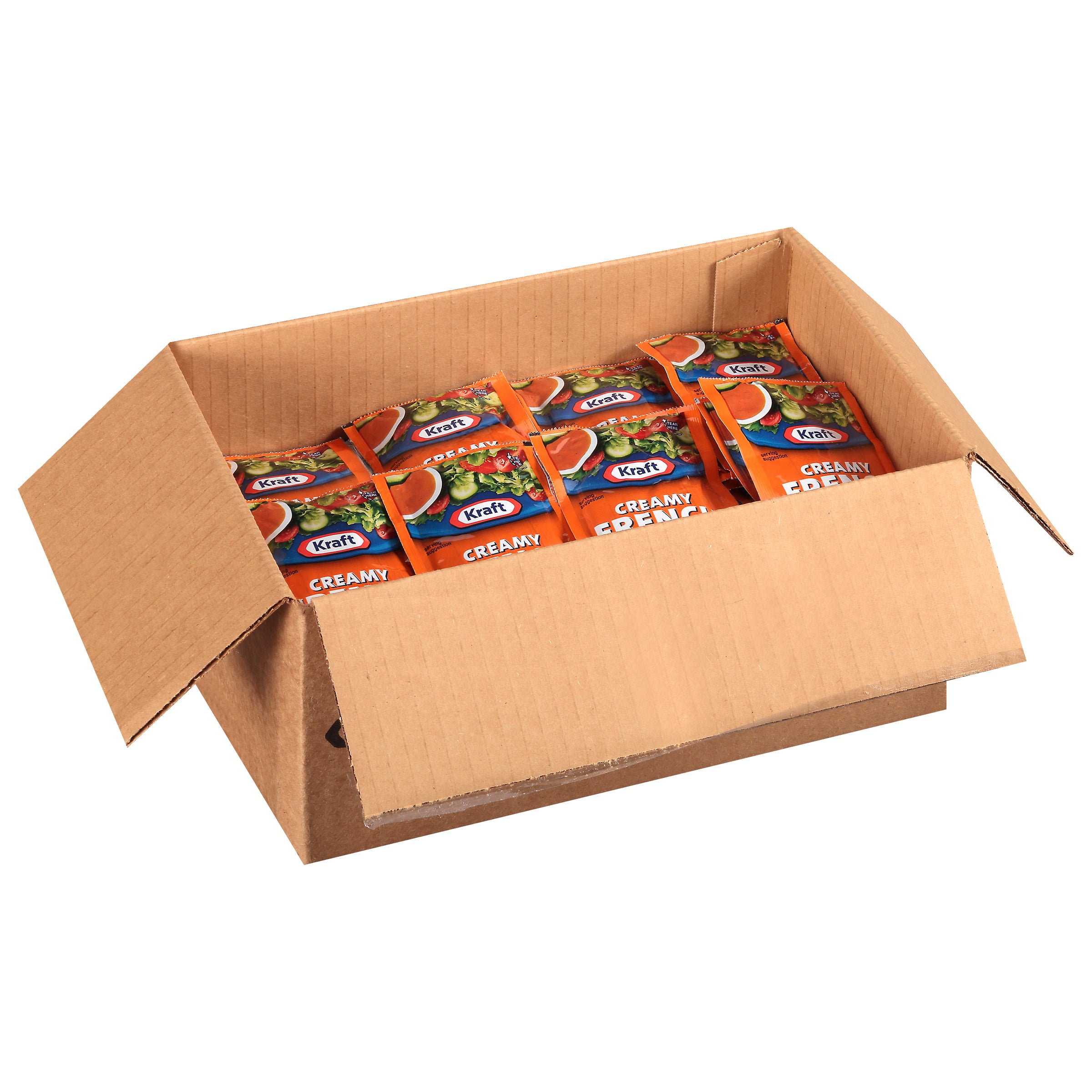 KRAFT Single Serve Creamy French Salad Dressing 1.5 Ounce Packets 60 Per Case