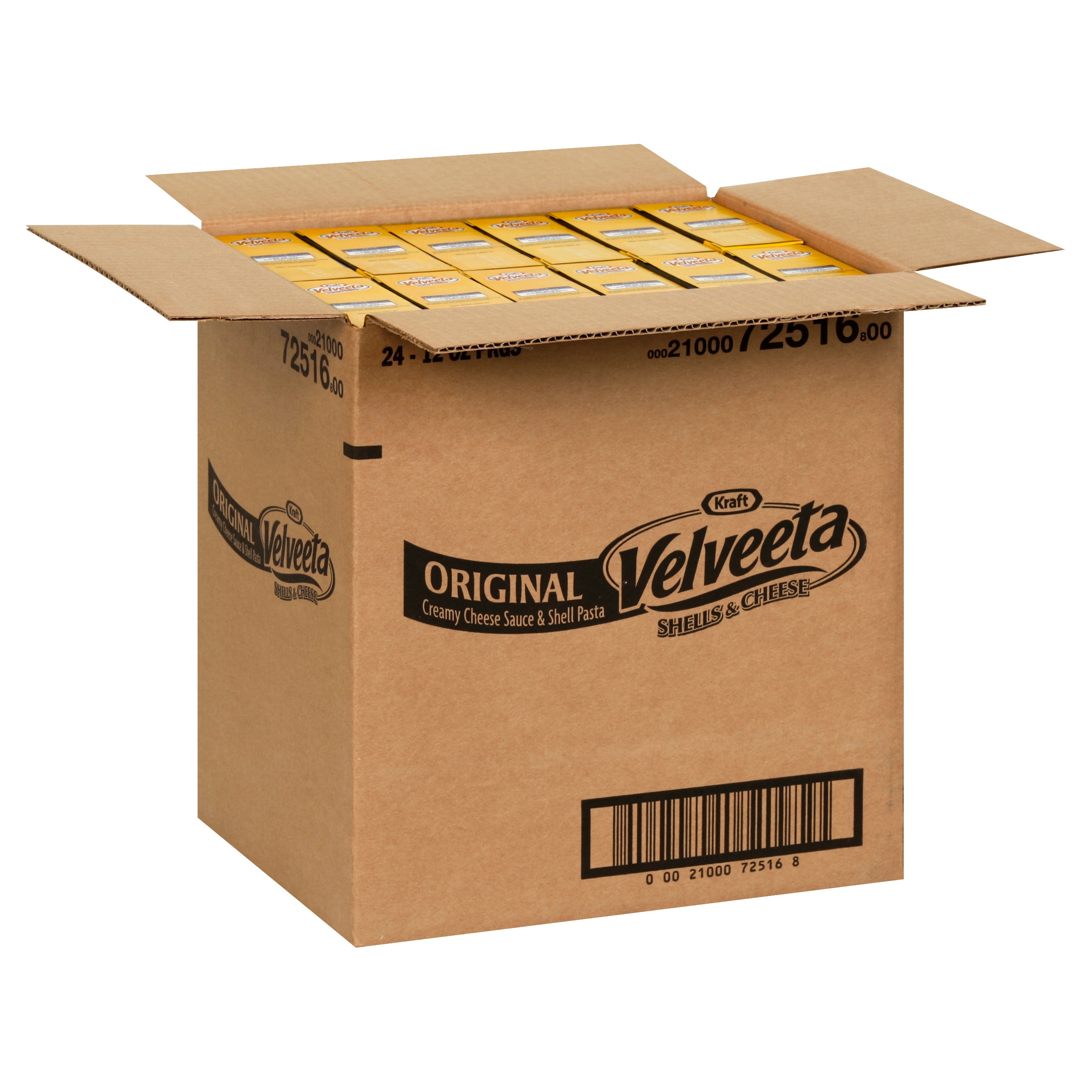 Kraft Velveeta Shells And Cheese, 12 Ounce Size - 24 Per Case.